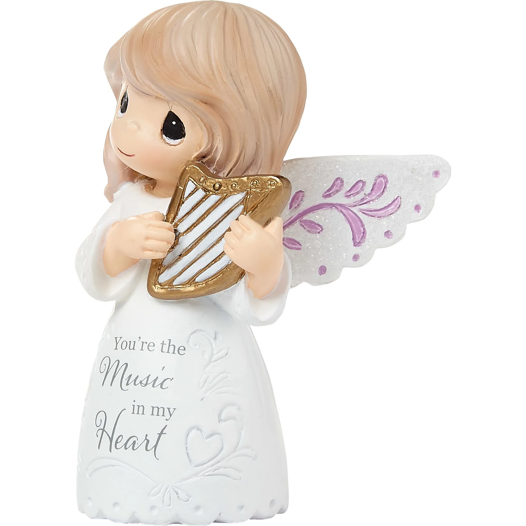 Angel with Harp Mini Figurine by Precious Moments - Image 4
