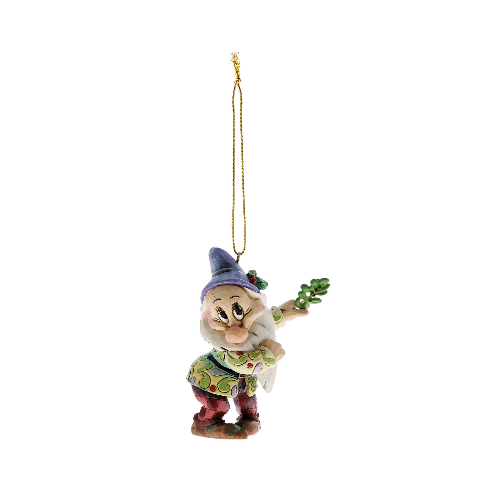 Bashful Snow White Hanging Ornament - Disney Traditions by Jim Shore - Image 2