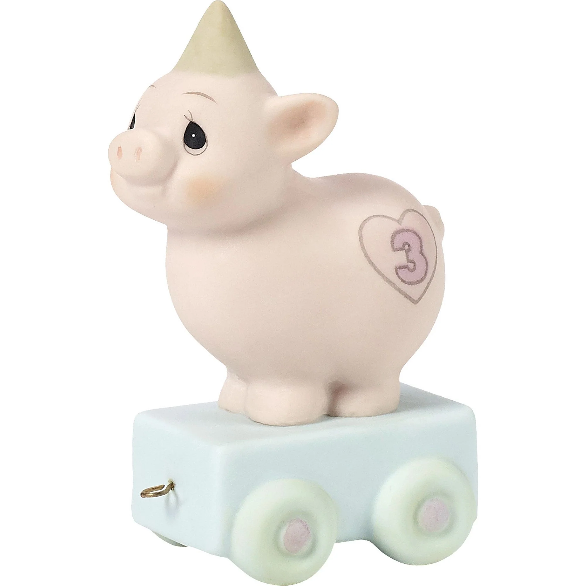 Birthday Train Age 3 Figurine - Precious Moments "Heaven Bless Your Special Day" - Image 2