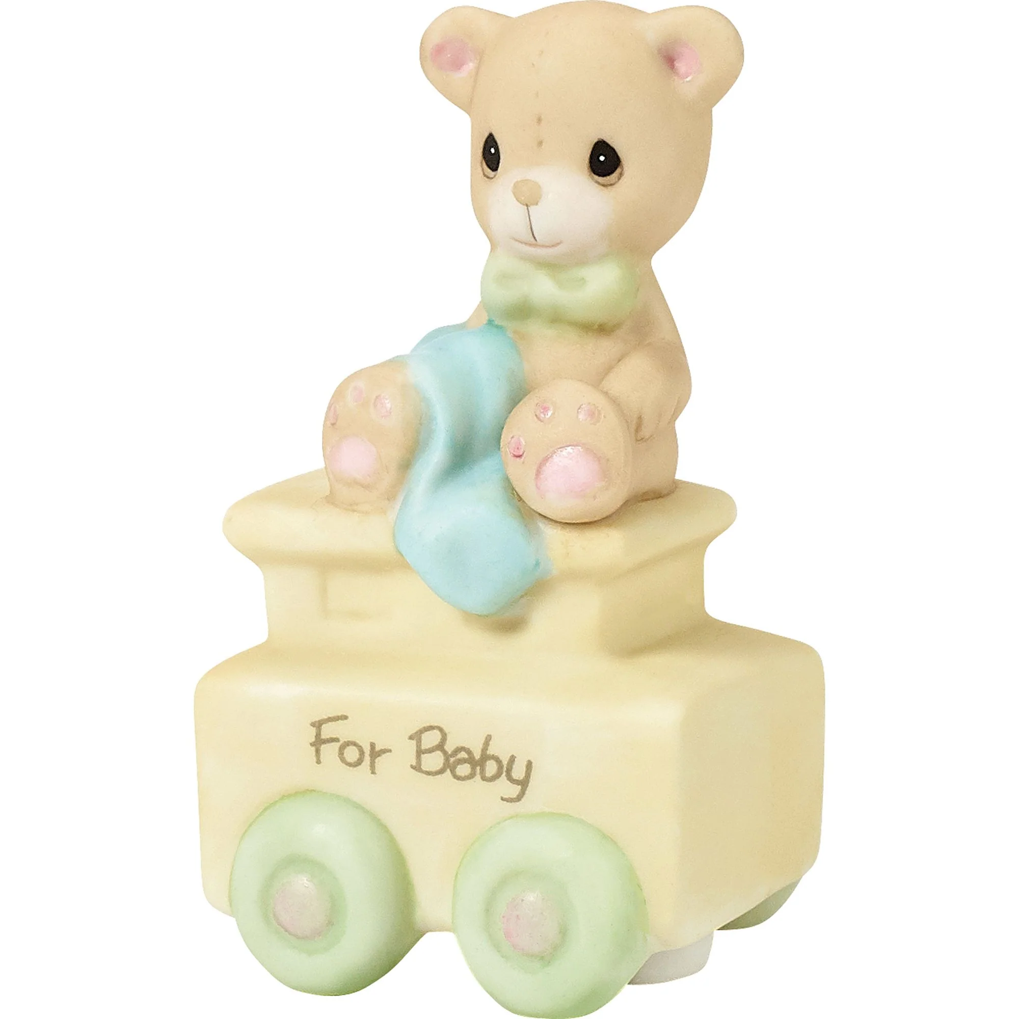 Birthday Train New Baby Figurine by Precious Moments "May Your Birthday Be Warm" - Image 3