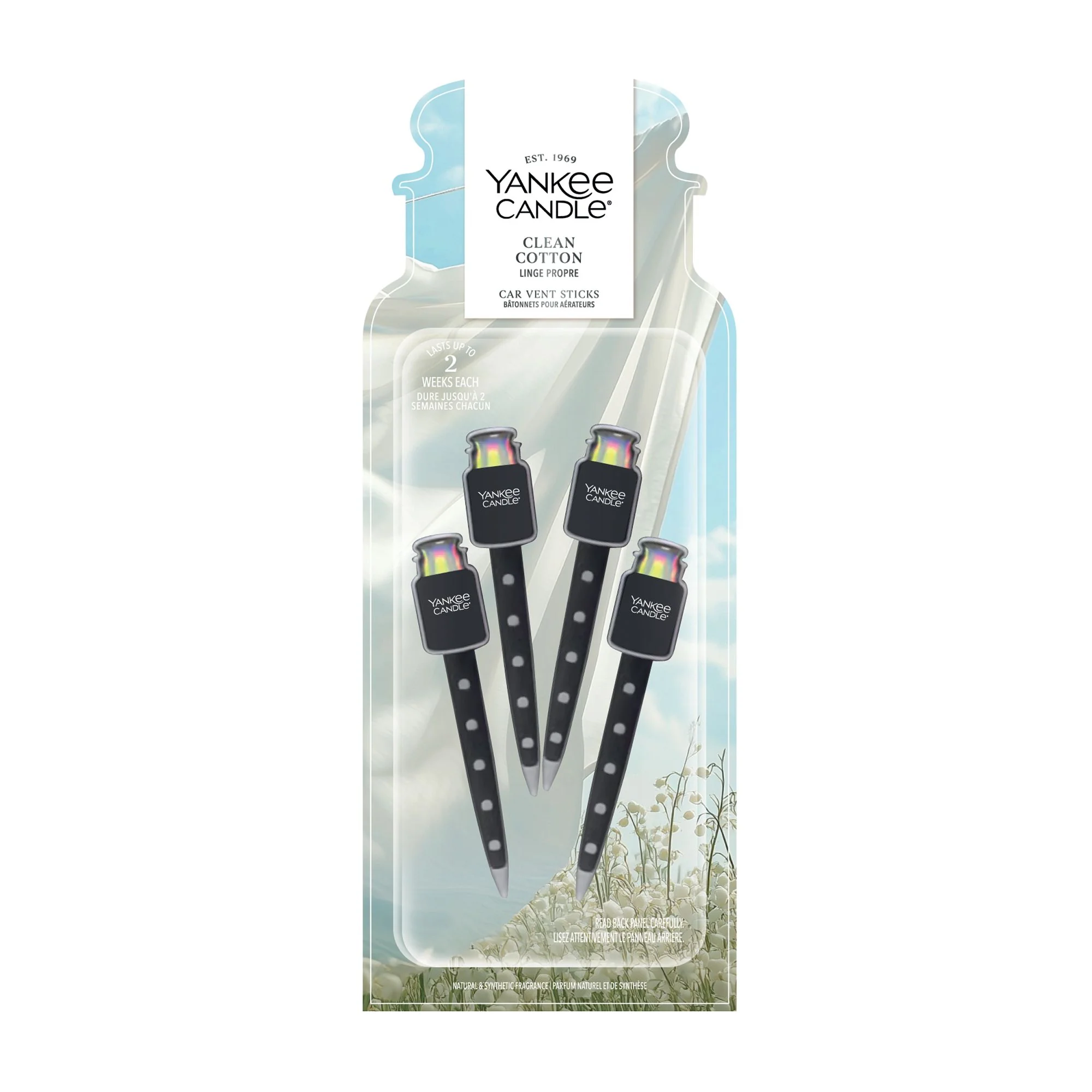 Clean Cotton Vent Stick by Yankee Candle