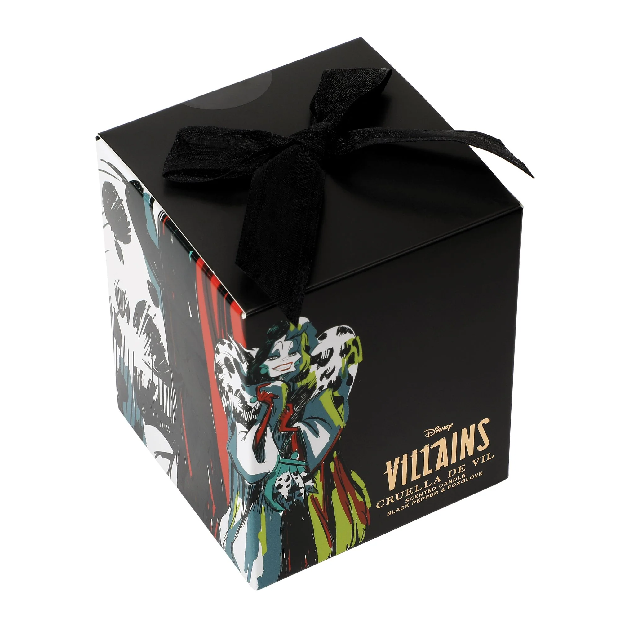 Cruella Black Pepper & Foxglove Frosted Glass Candle - Image 4