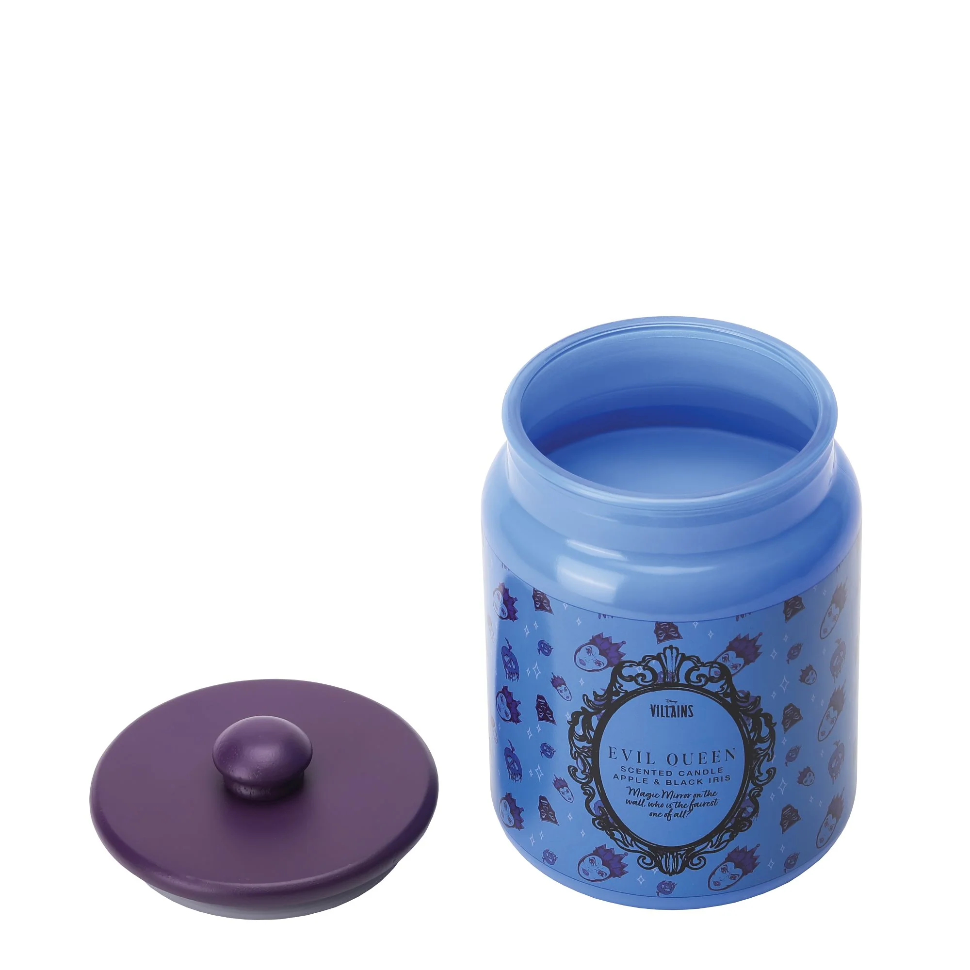 Evil Queeen Poison Apple & Black Iris Ceramic Jar Candle - Image 4