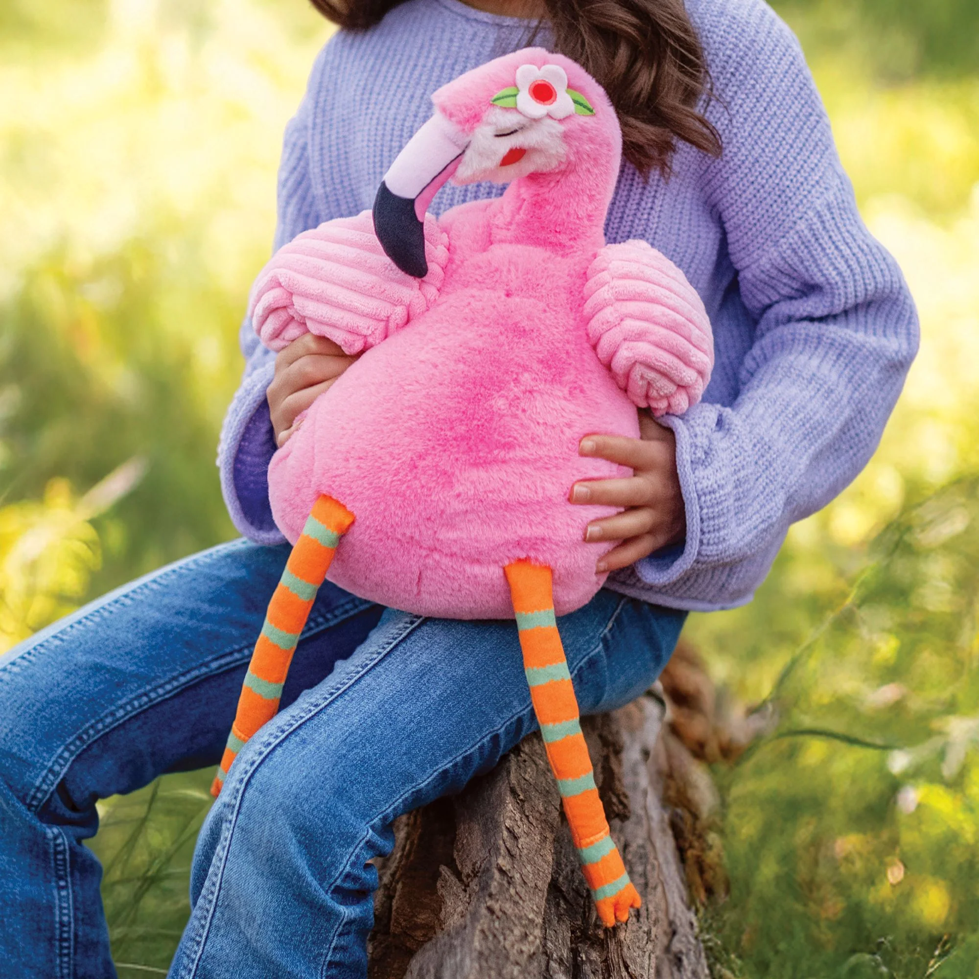 Fifi the Flamingo Large Plush by Allen Designs - Image 2