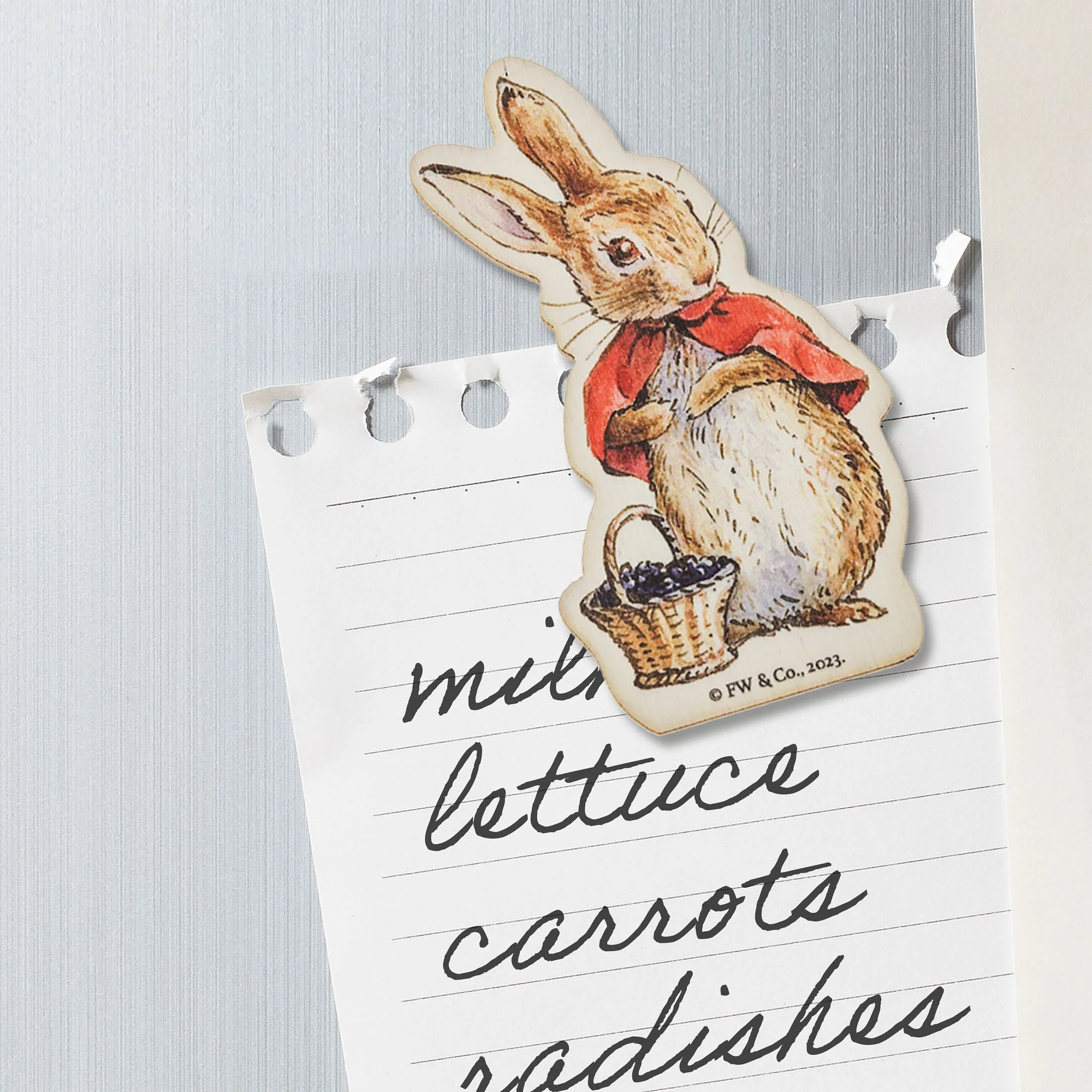 Flopsy Wooden Magnet - Image 2