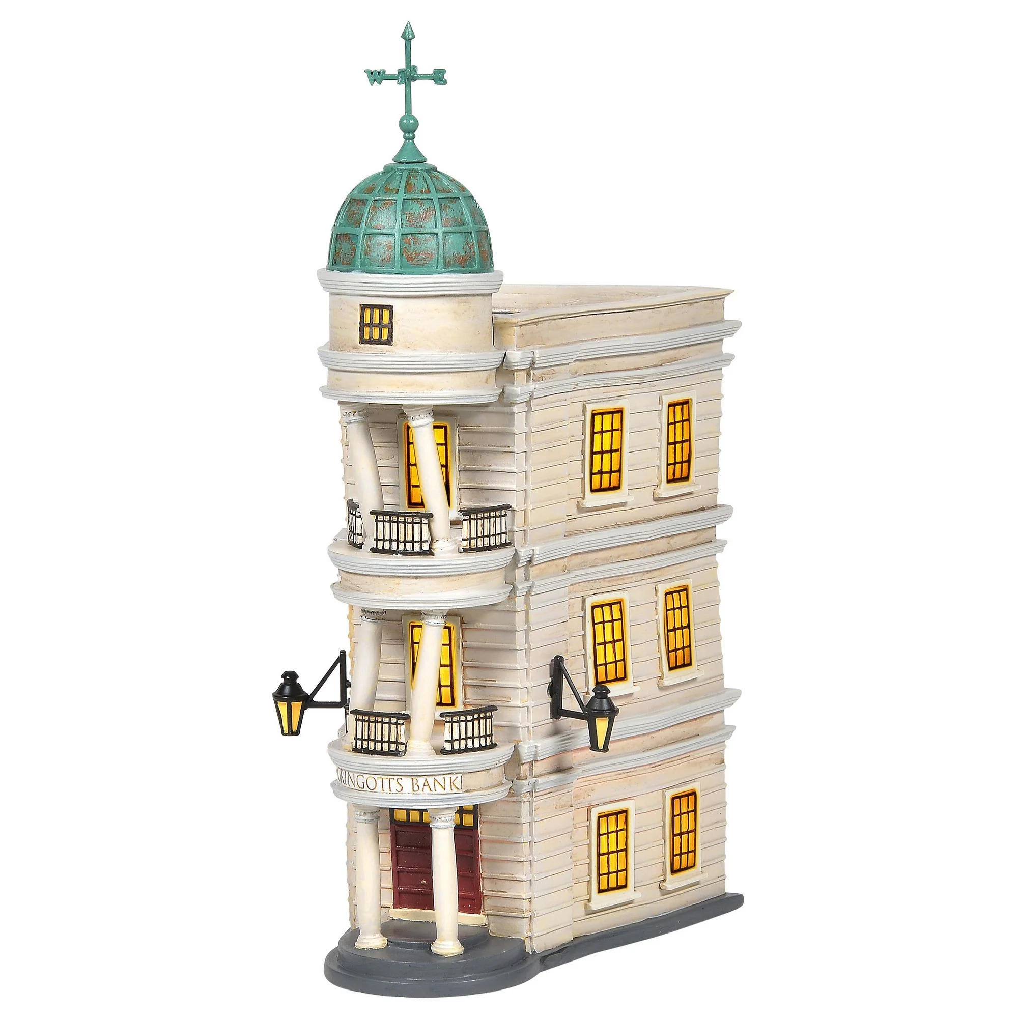 Gringotts Bank Illuminated Model Building - Harry Potter Village by D56