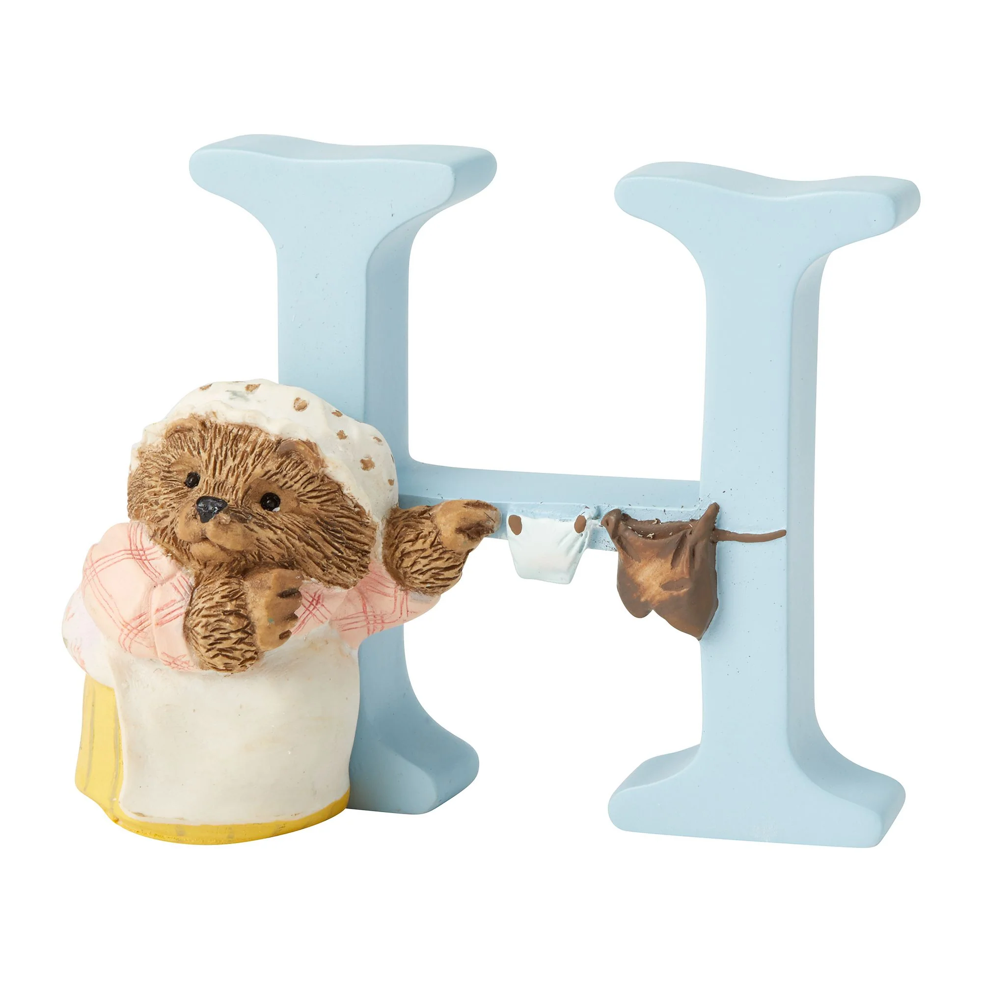 H - Mrs.Tiggy-Winkle Decorative Alphabet Letter