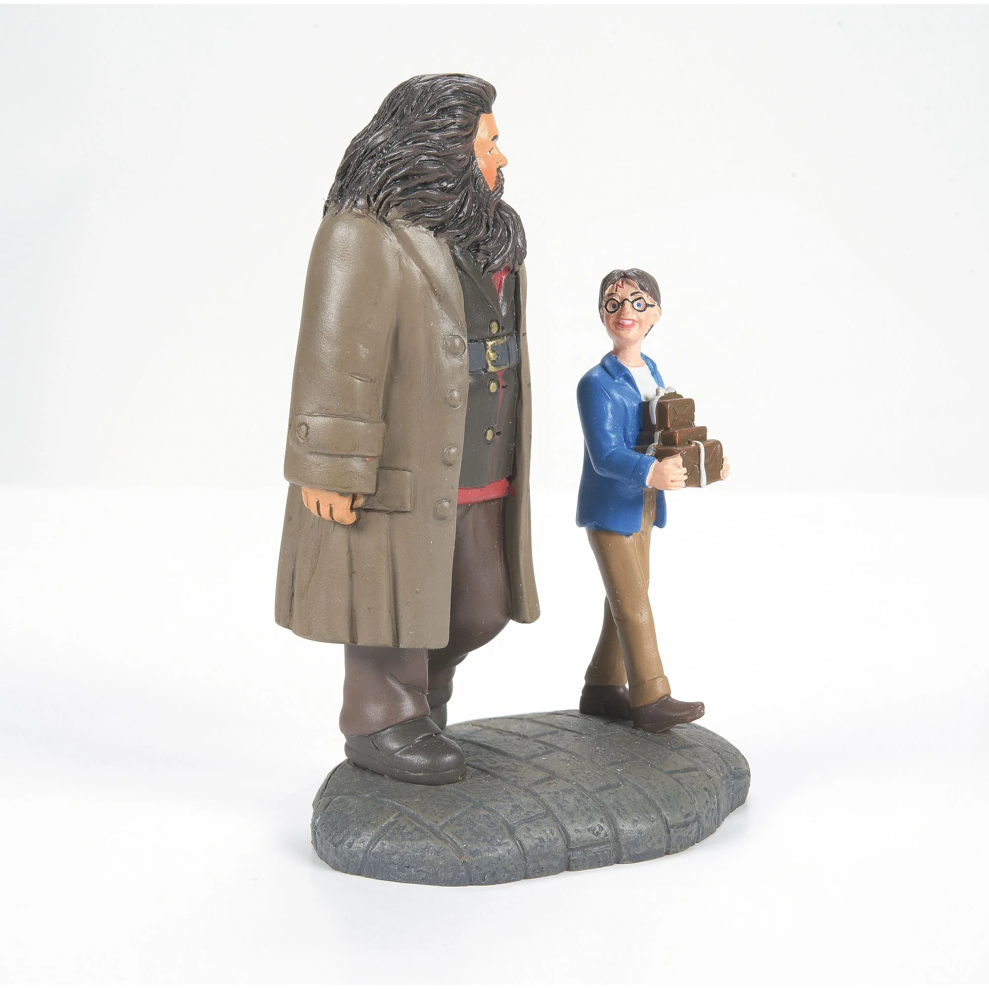 Harry Potter Village Basic Wizard Supplies (Harry Potter and Hagrid Figurine) -Harry Potter Village by D56 - Image 2