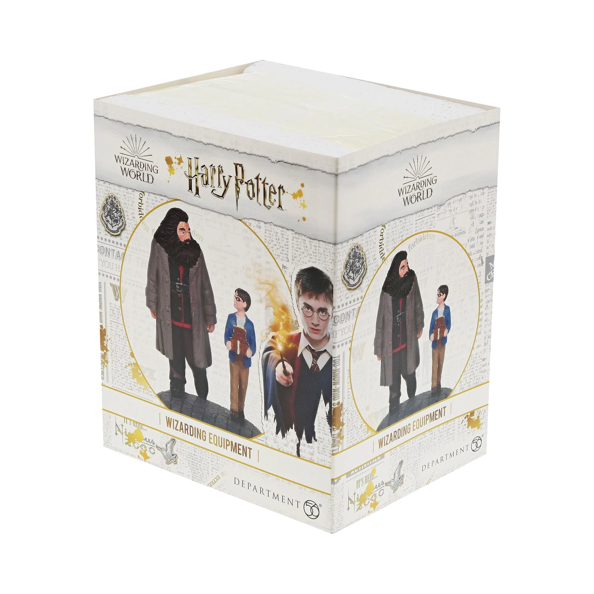Harry Potter Village Basic Wizard Supplies (Harry Potter and Hagrid Figurine) -Harry Potter Village by D56 - Image 5