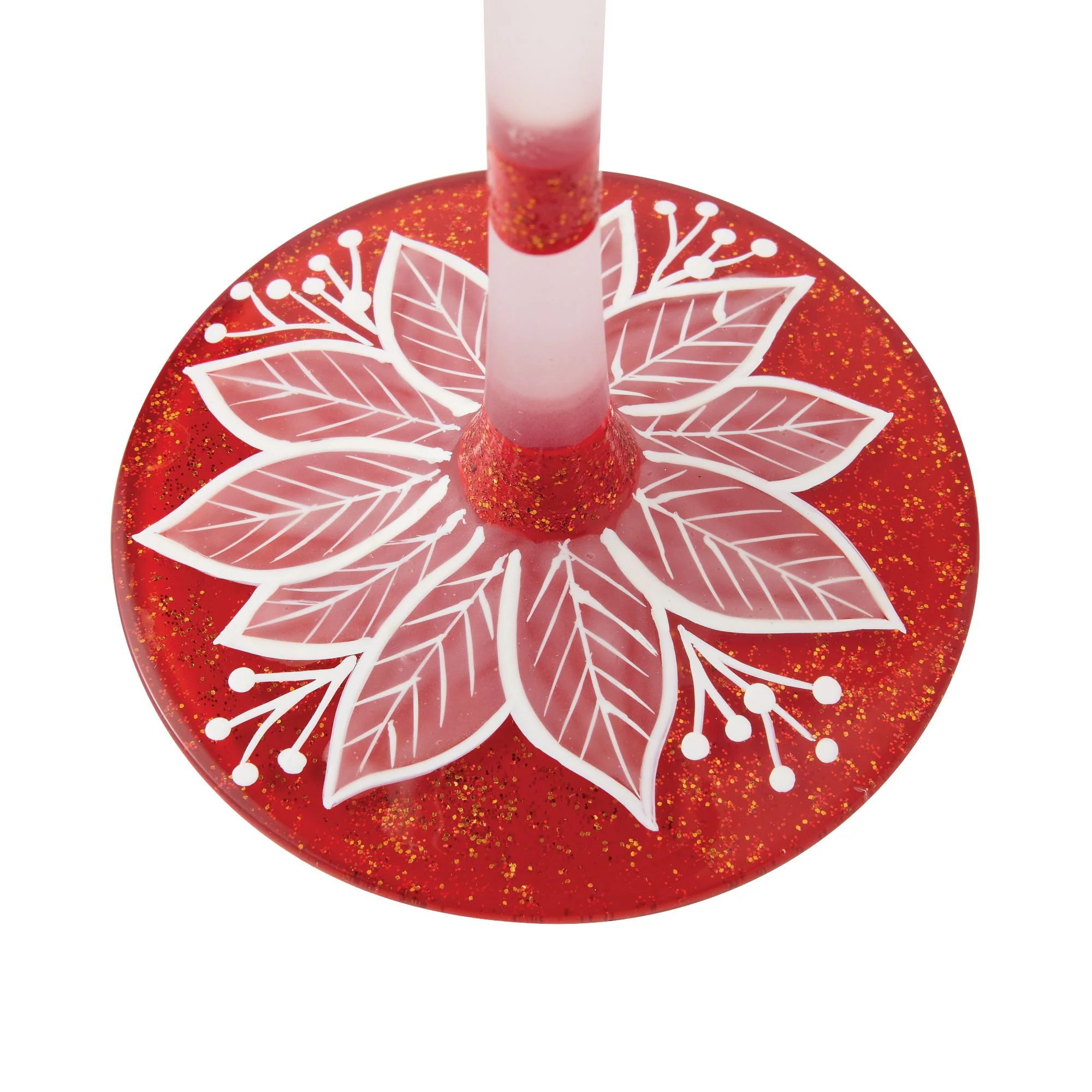 Holiday Blossoms Wine Glass - Image 5