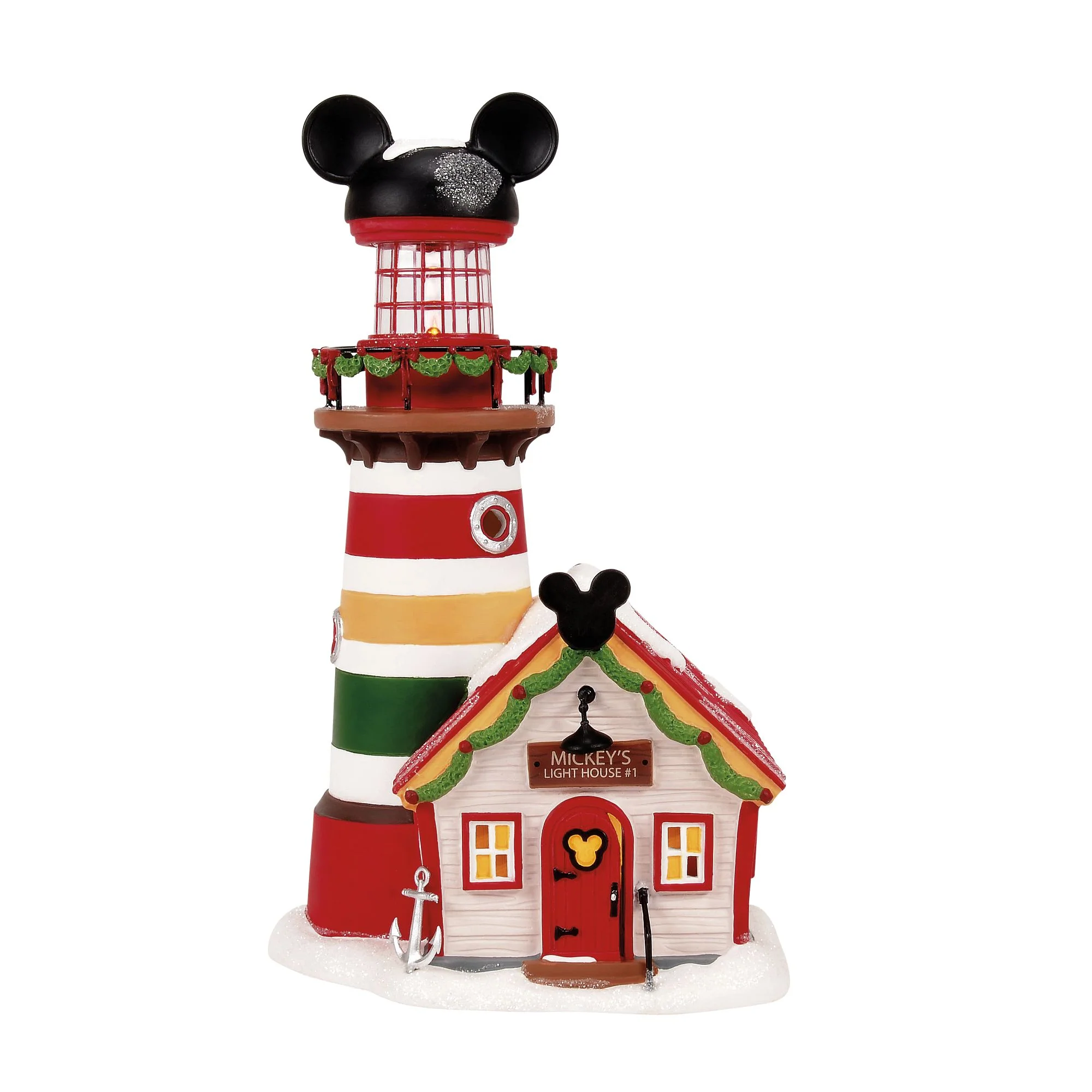 Keeping a Watch for Santa Disney Village by D56