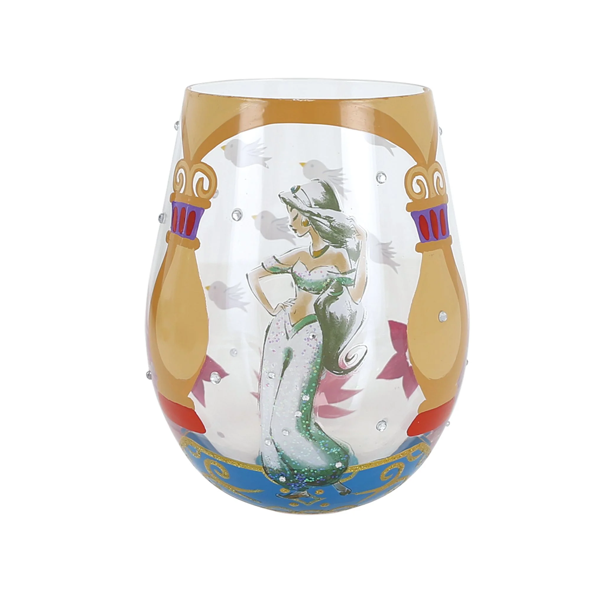 Let your Dreams Soar (Jasmine) Stemless Glass