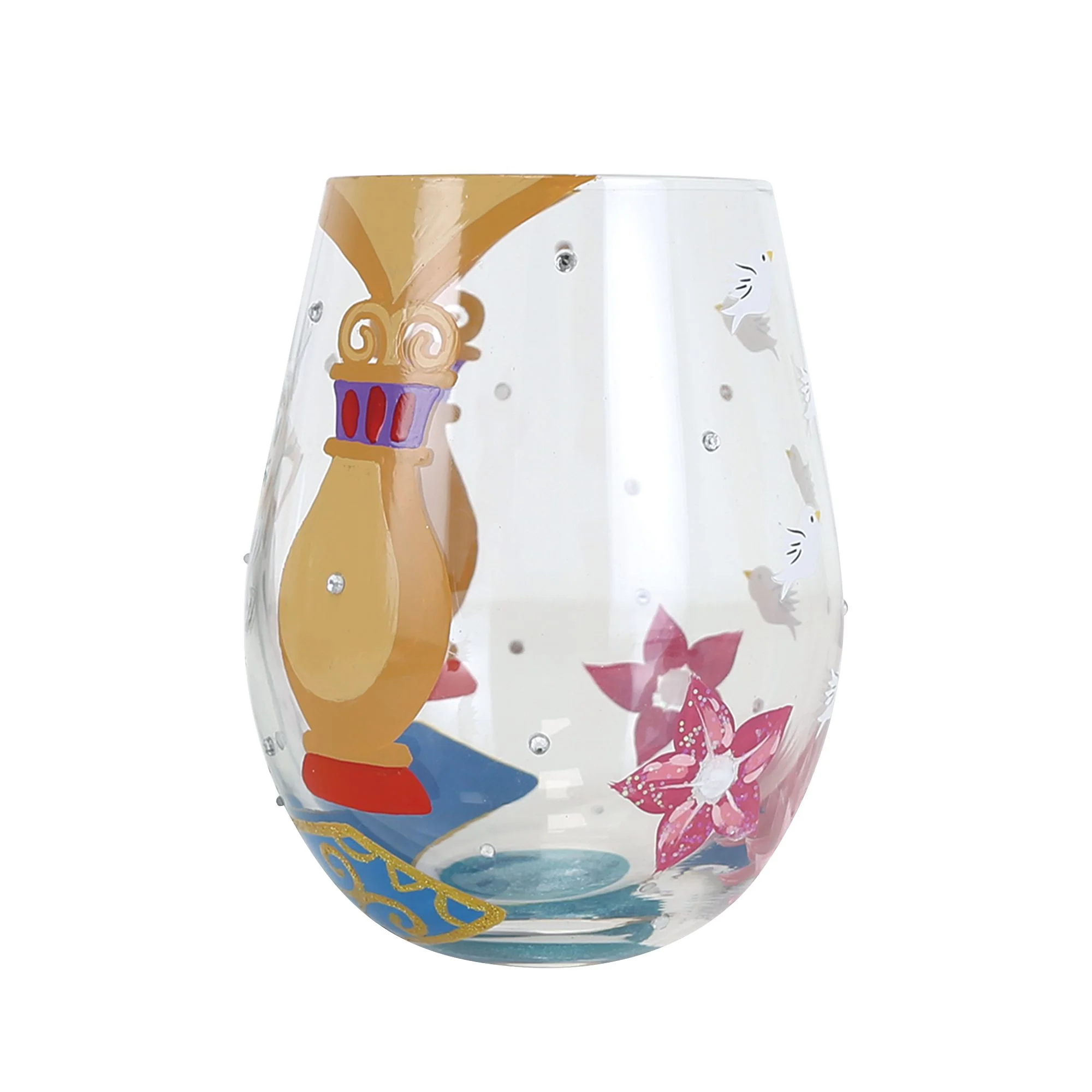 Let your Dreams Soar (Jasmine) Stemless Glass - Image 2