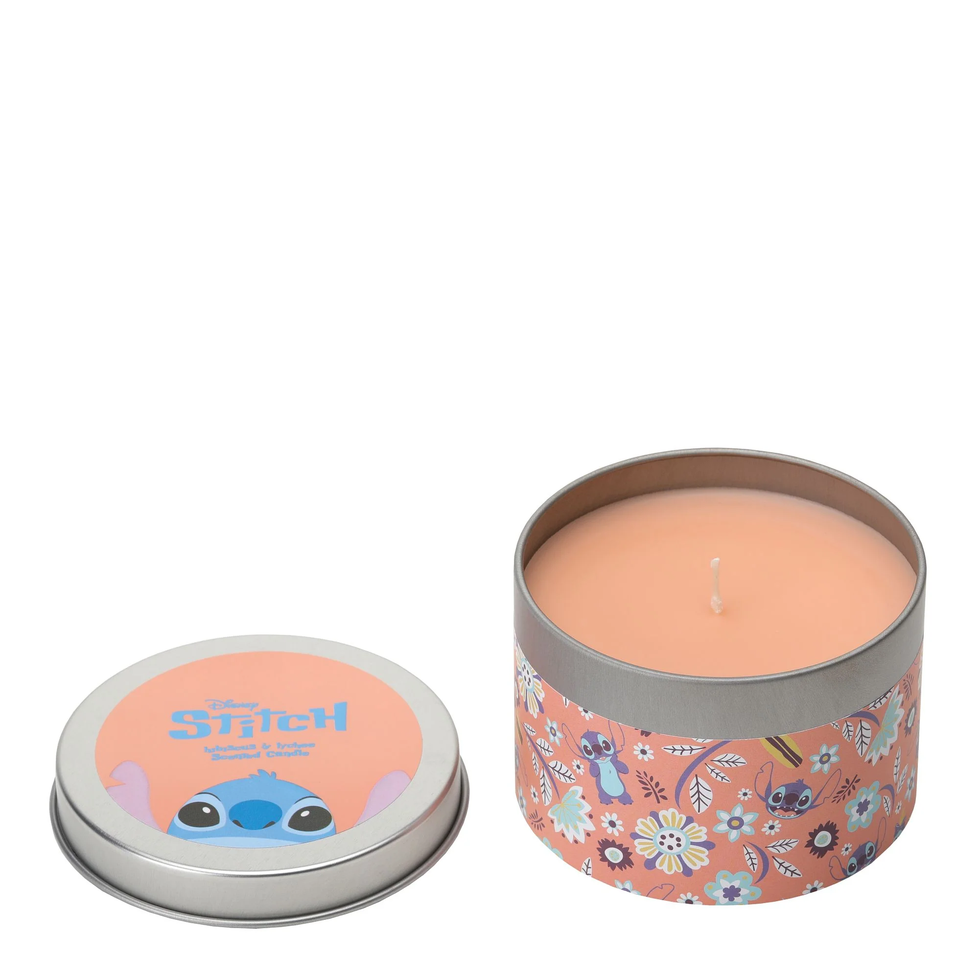 Lilo & Stitch Hibiscus & Lychee Tin Candle - Image 6