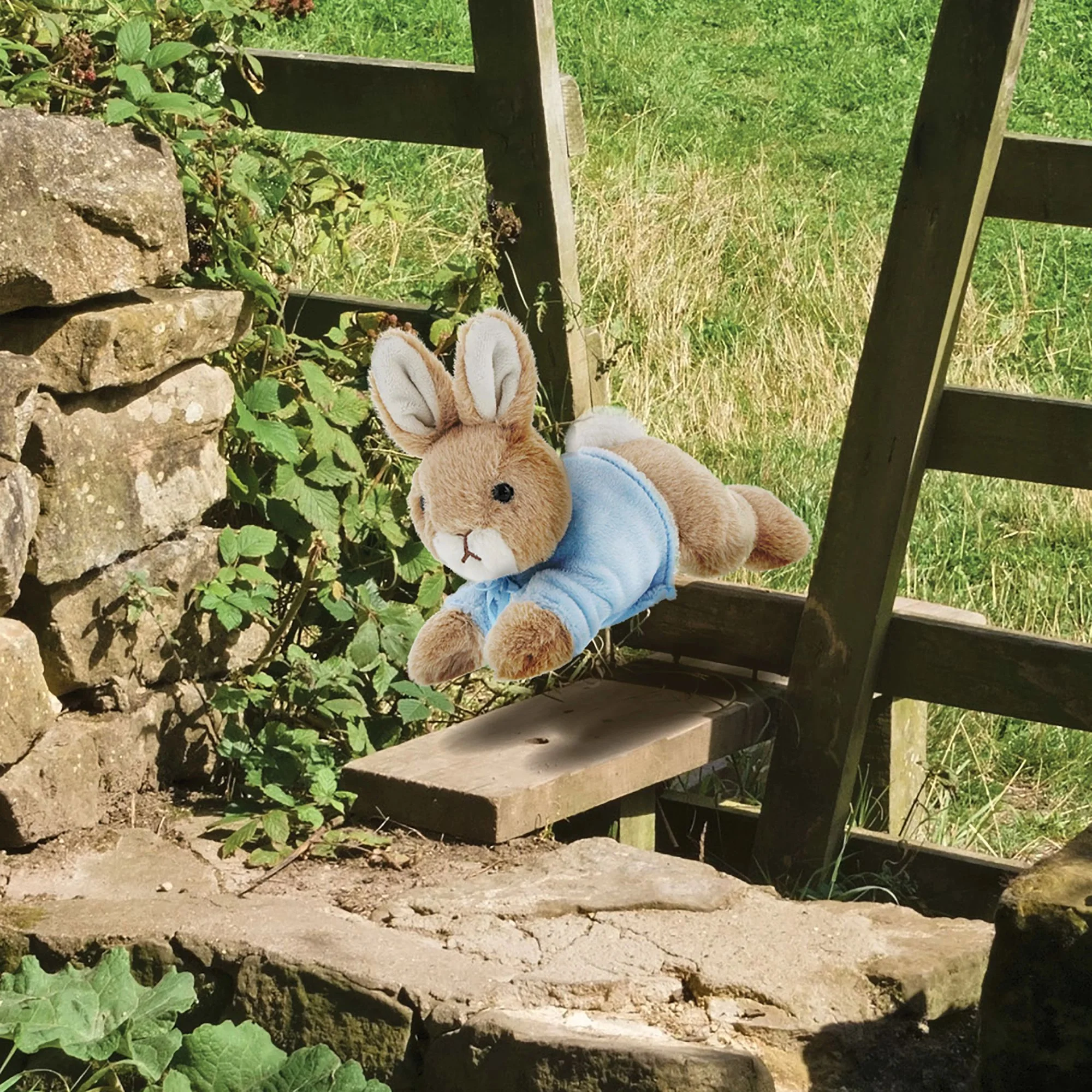 Lying Peter Rabbit Small Soft Toy - Image 2