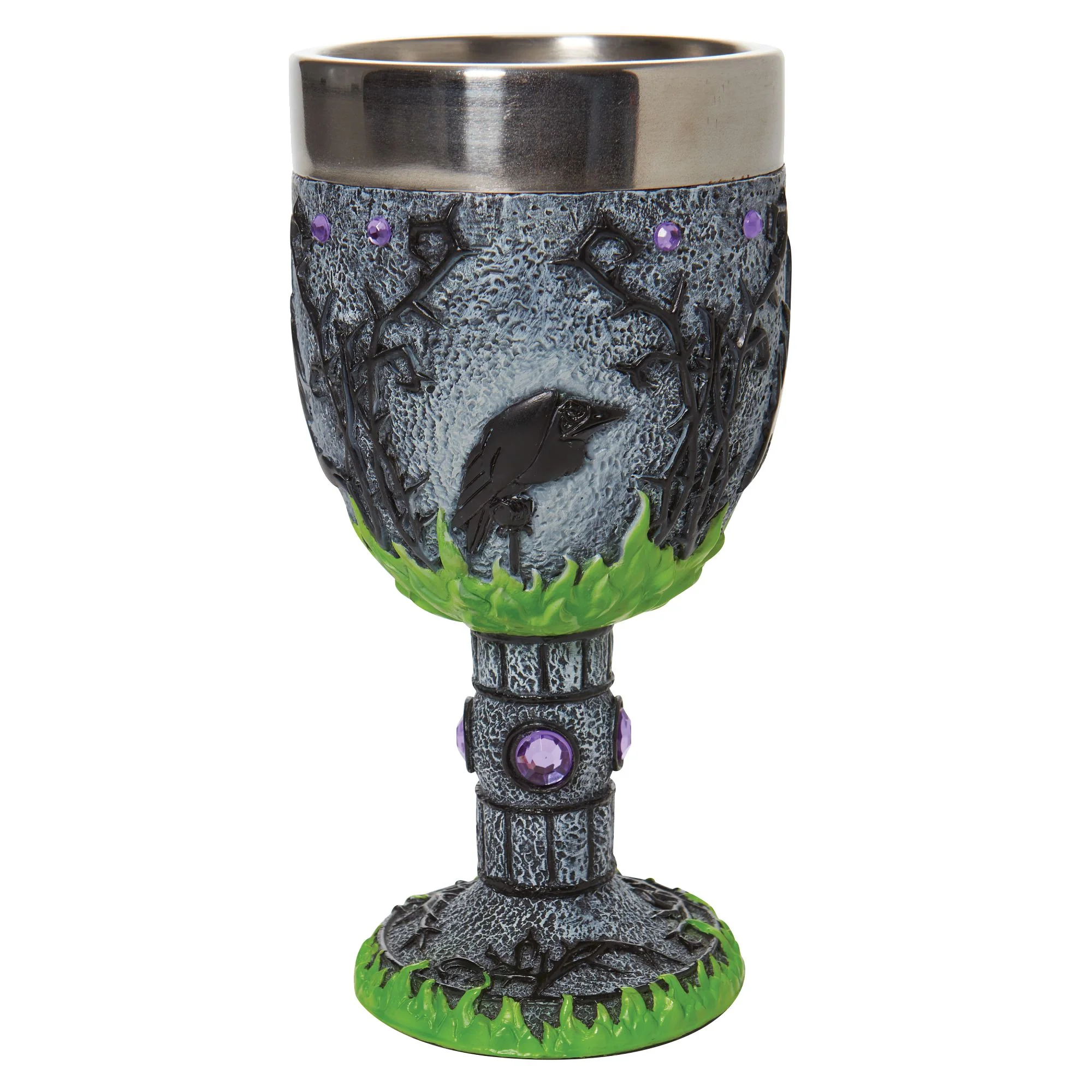 Maleficent Decorative Goblet by Disney Showcase - Image 4