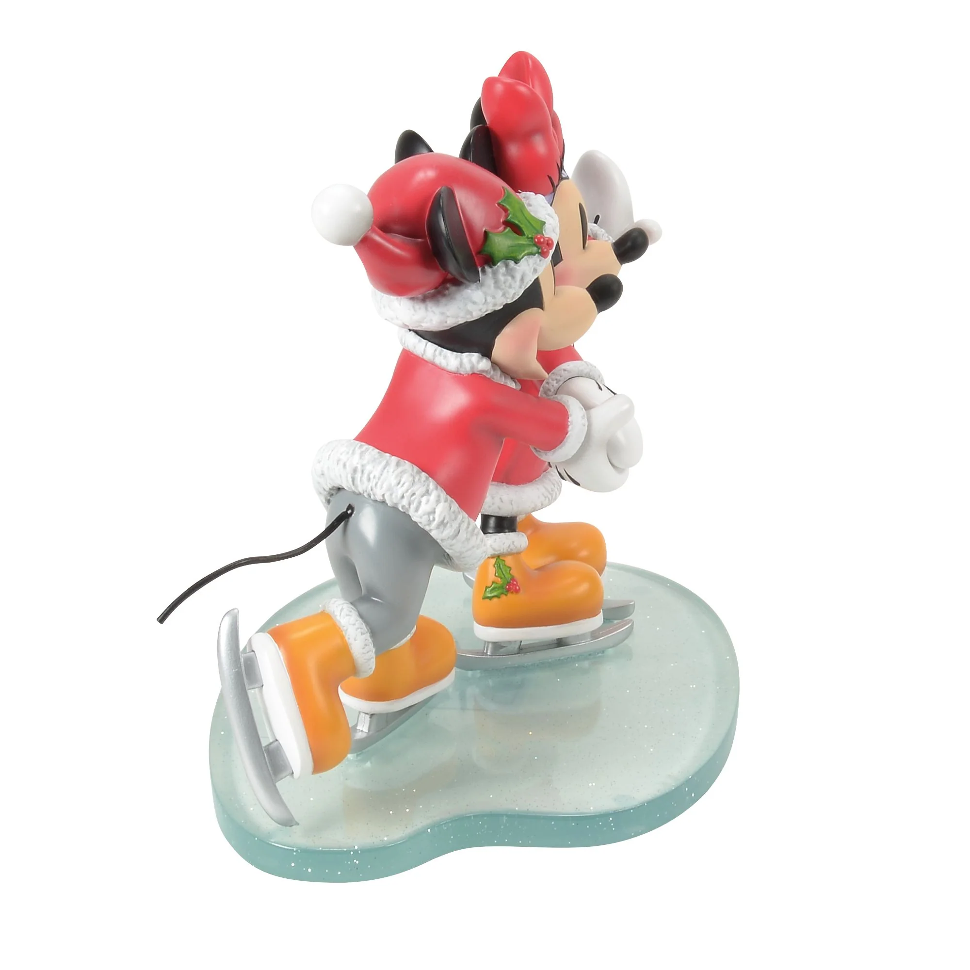 Mickey and Minnie Mouse Skating Figurine by Disney Showcase - Image 4