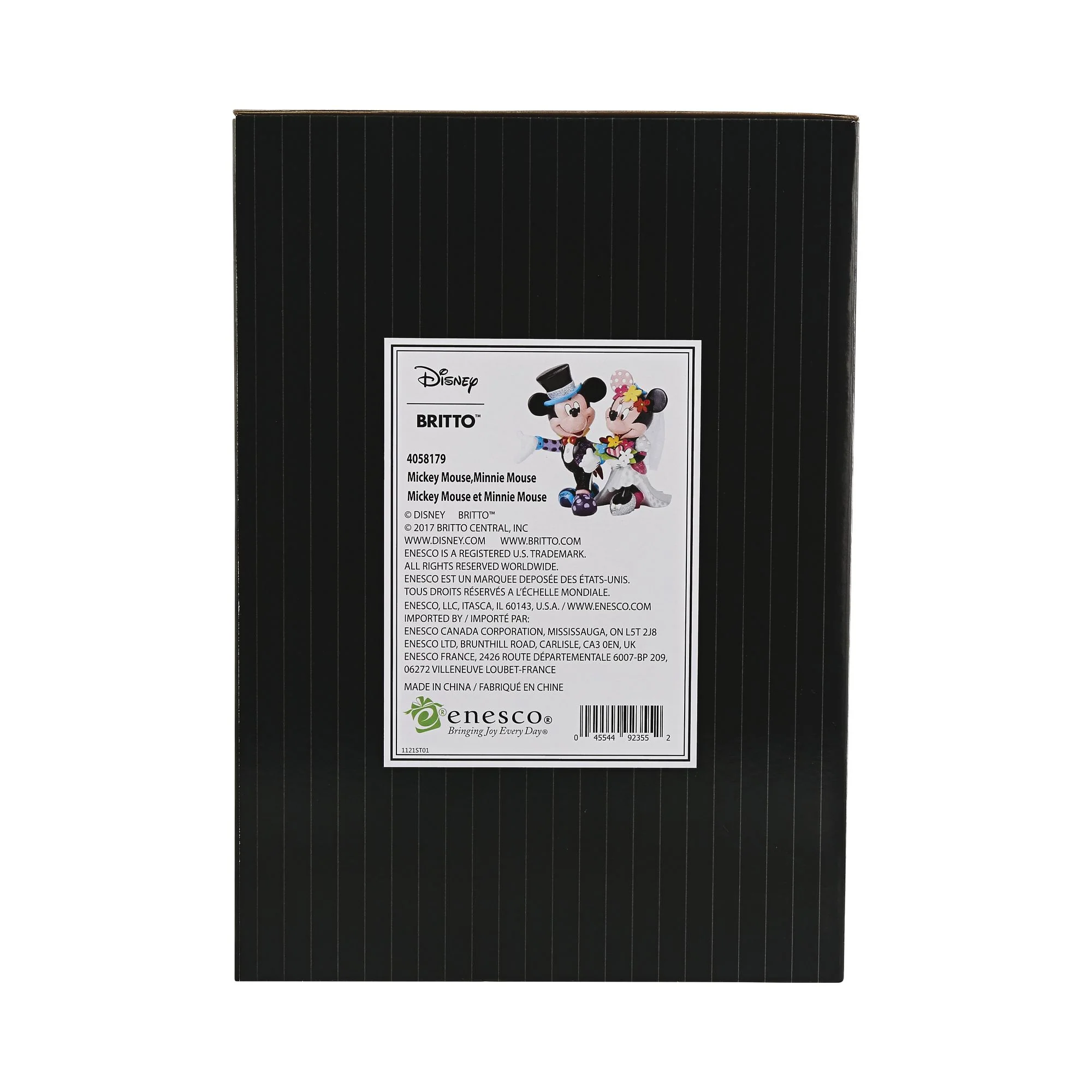 Mickey and Minnie Mouse Wedding Figurine by Disney Britto - Image 3