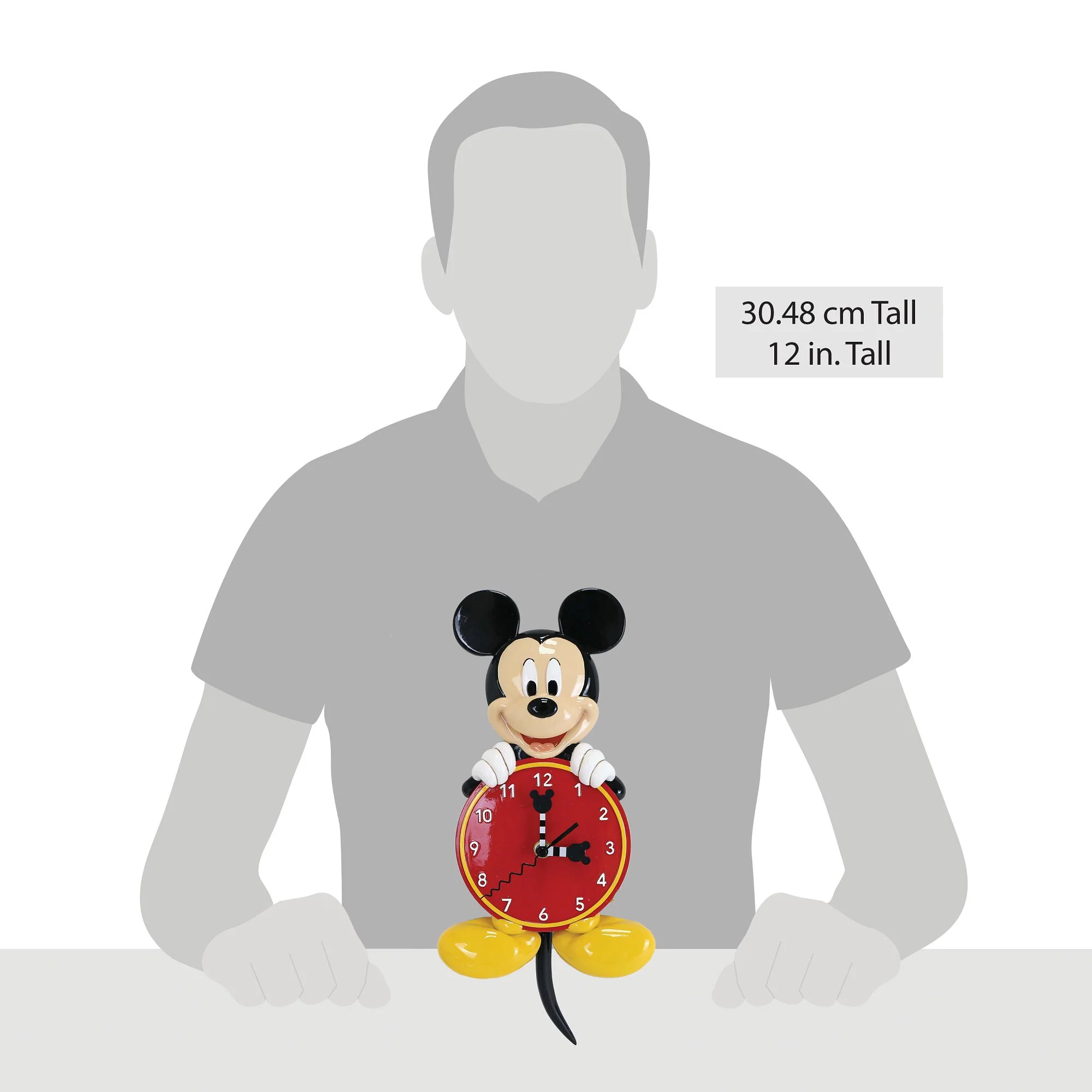Mickey Mouse Wall Clock - Disney by Allen Designs - Image 7