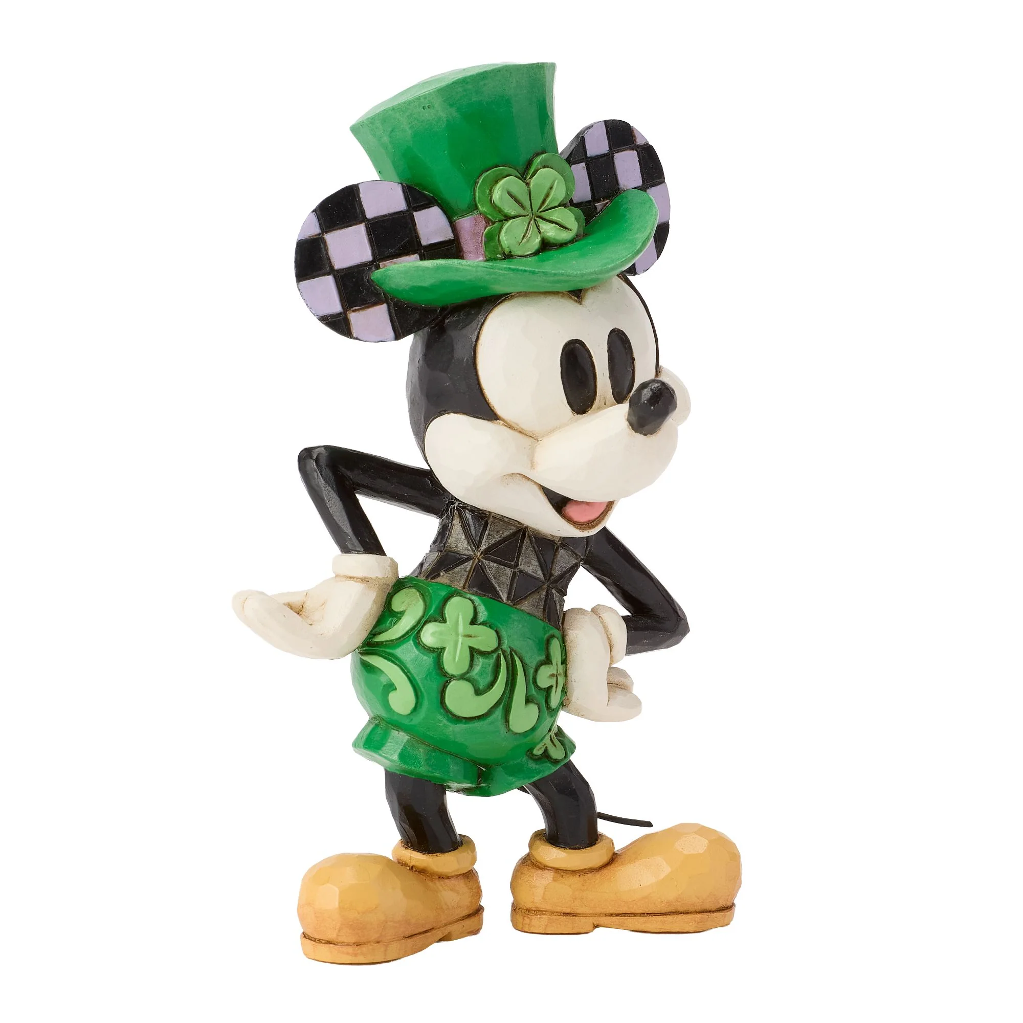 Mickey St Patricks Figurine - Image 2