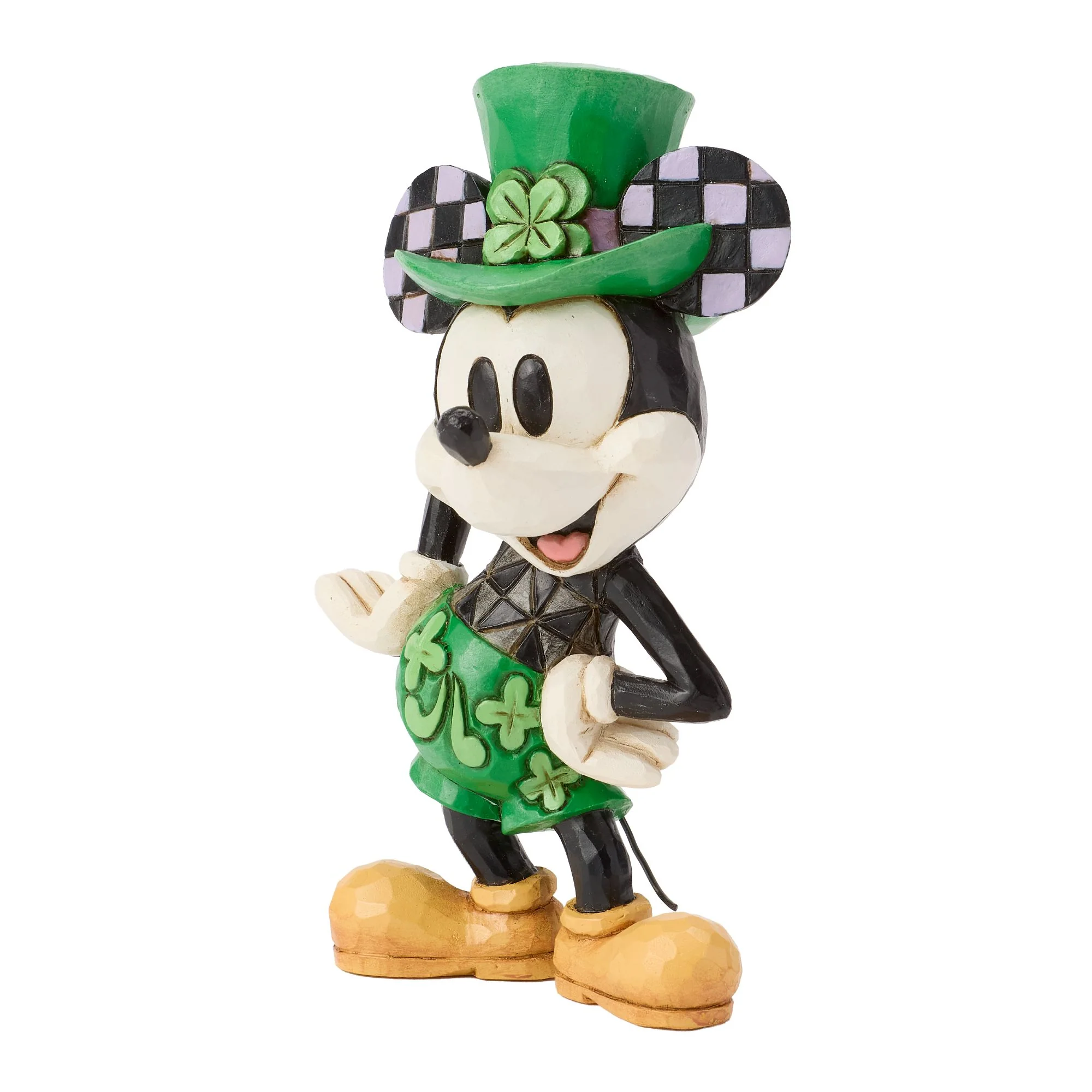 Mickey St Patricks Figurine - Image 3