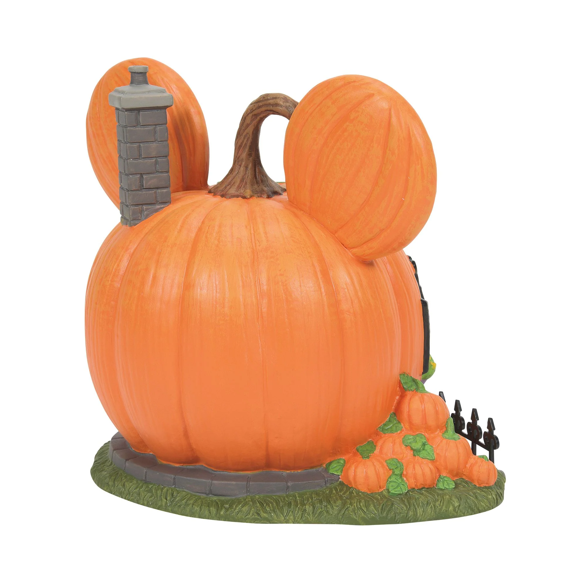 Mickey Mouse's Pumpkintown House - Disney Village by D56 - Image 3