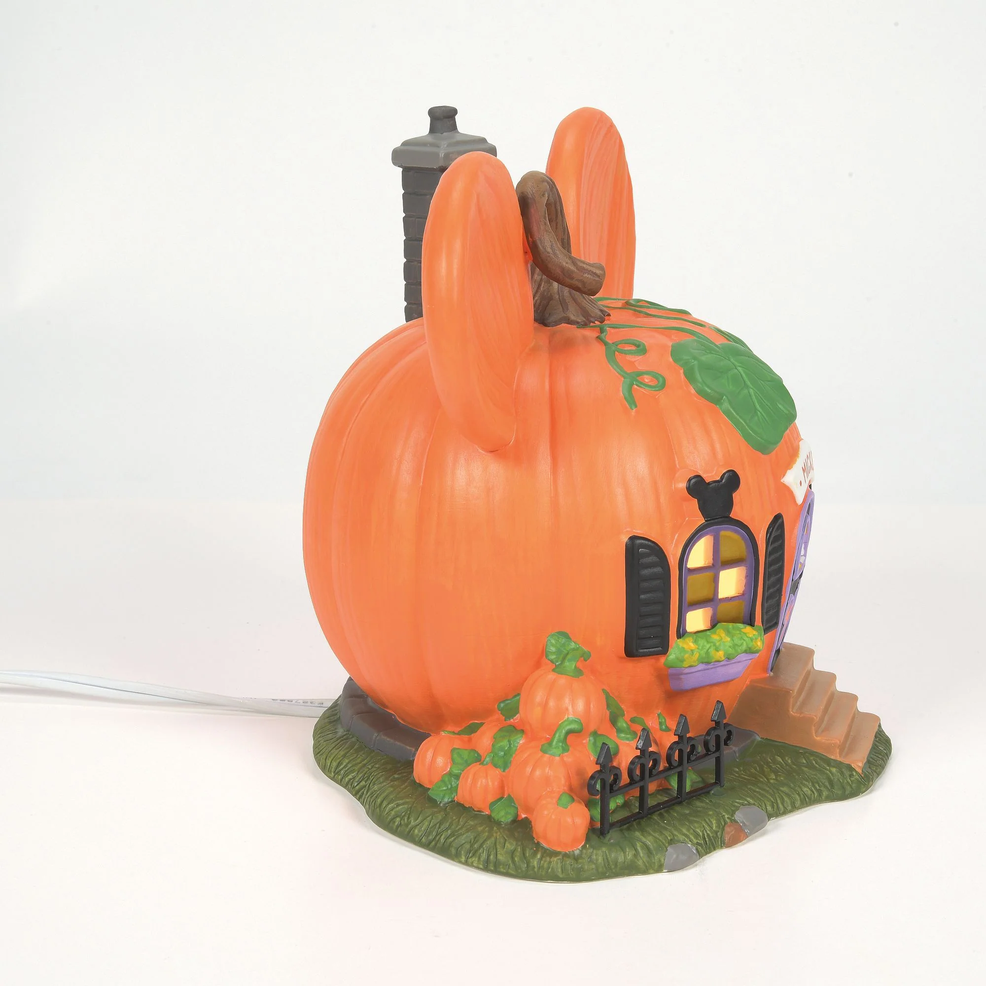 Mickey Mouse's Pumpkintown House - Disney Village by D56 - Image 4
