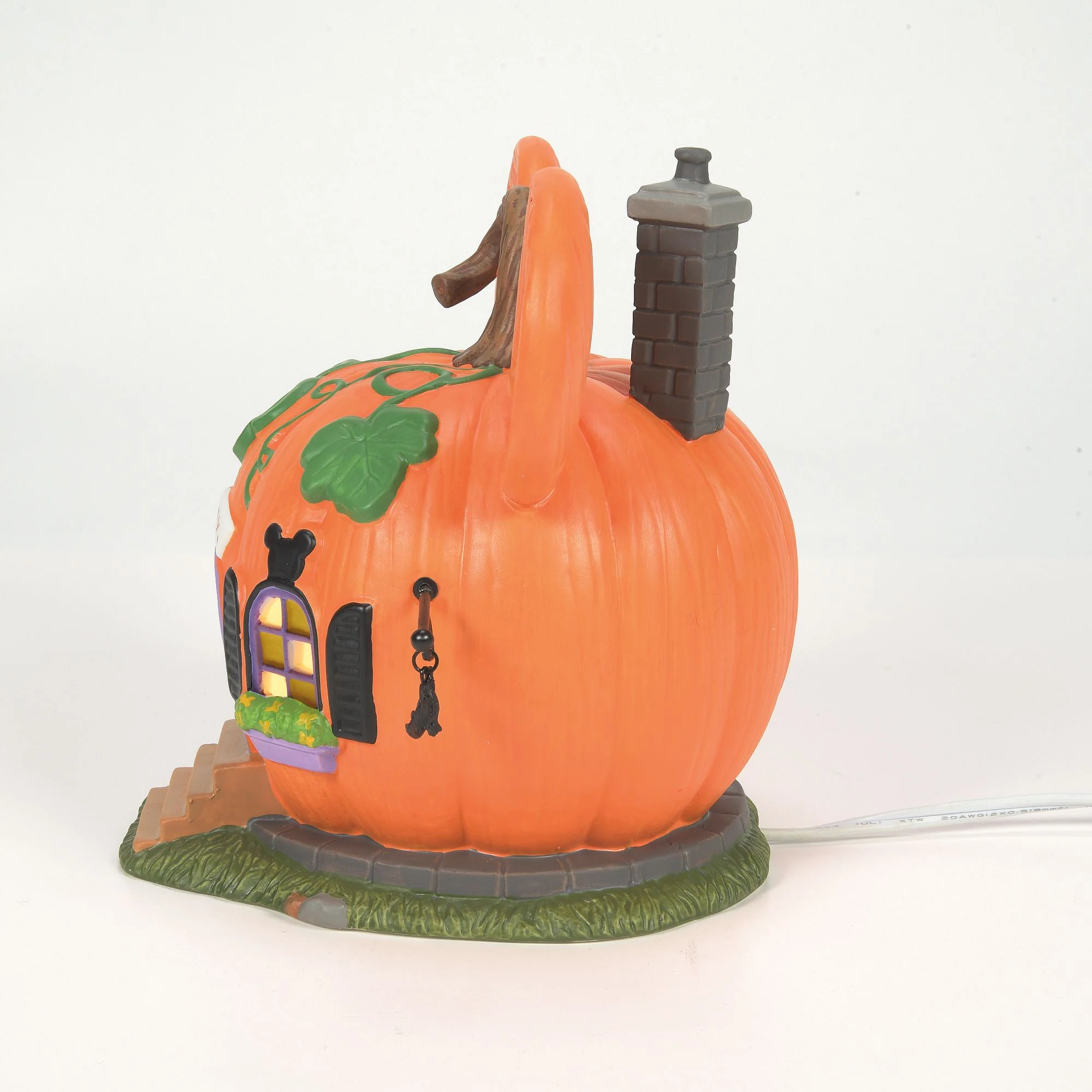 Mickey Mouse's Pumpkintown House - Disney Village by D56 - Image 5