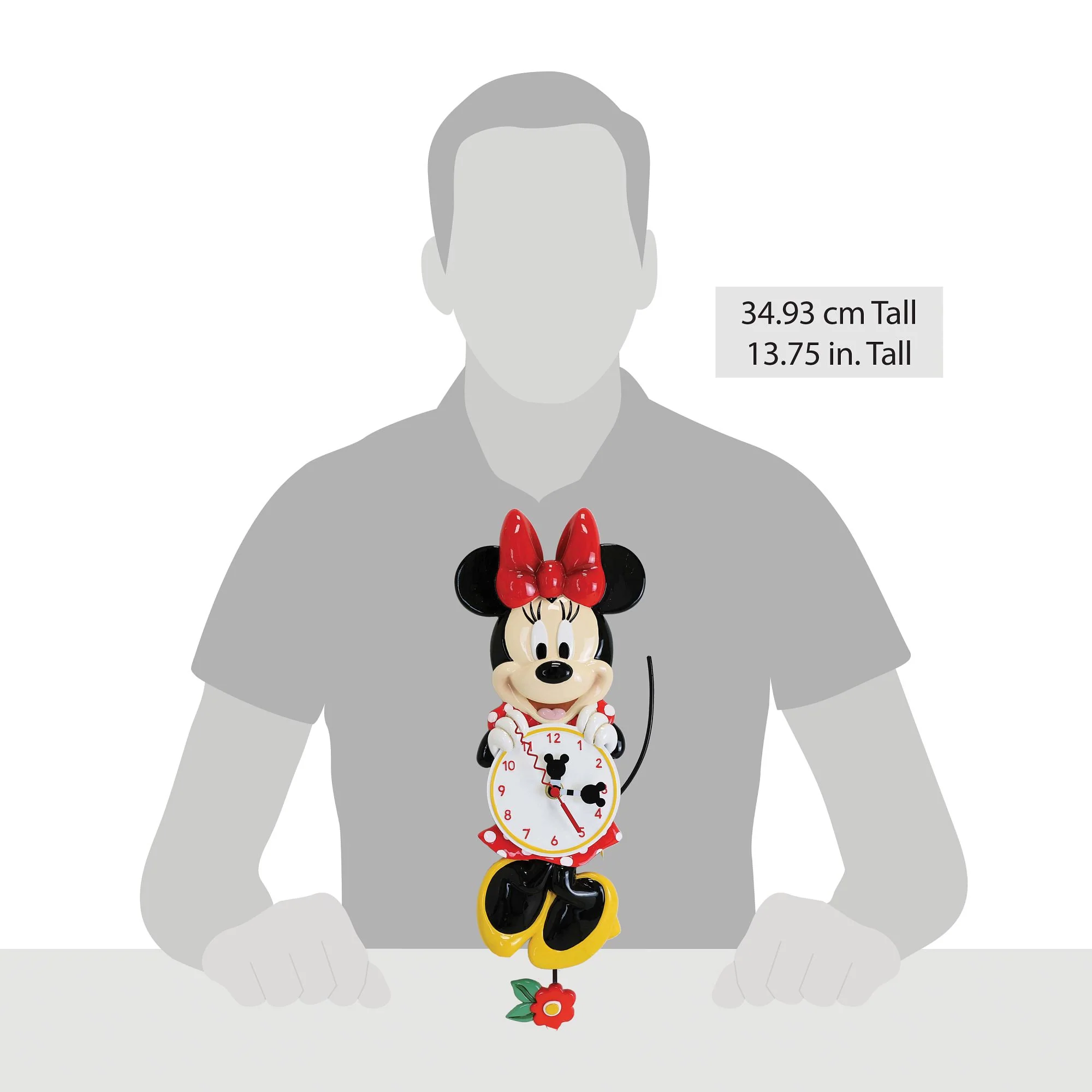 Minnie Mouse Wall Clock - Disney by Allen Designs - Image 6