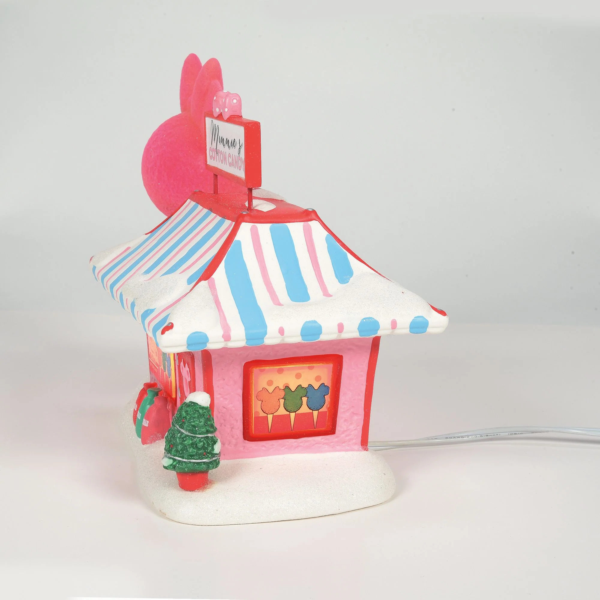 Minnie's Cotton Candy Shop - Disney Village by D56 - Image 4