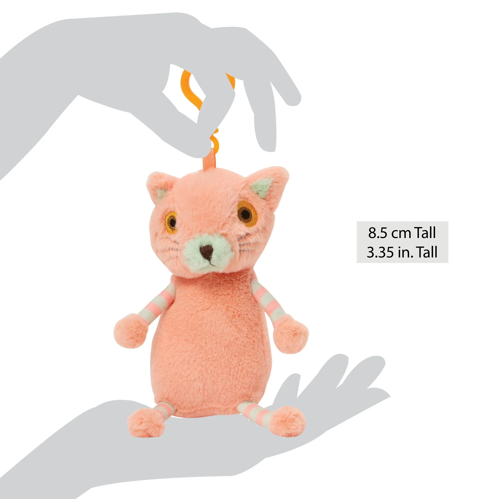 Mittens the Cat Backpack Clip by Allen Designs - Image 5