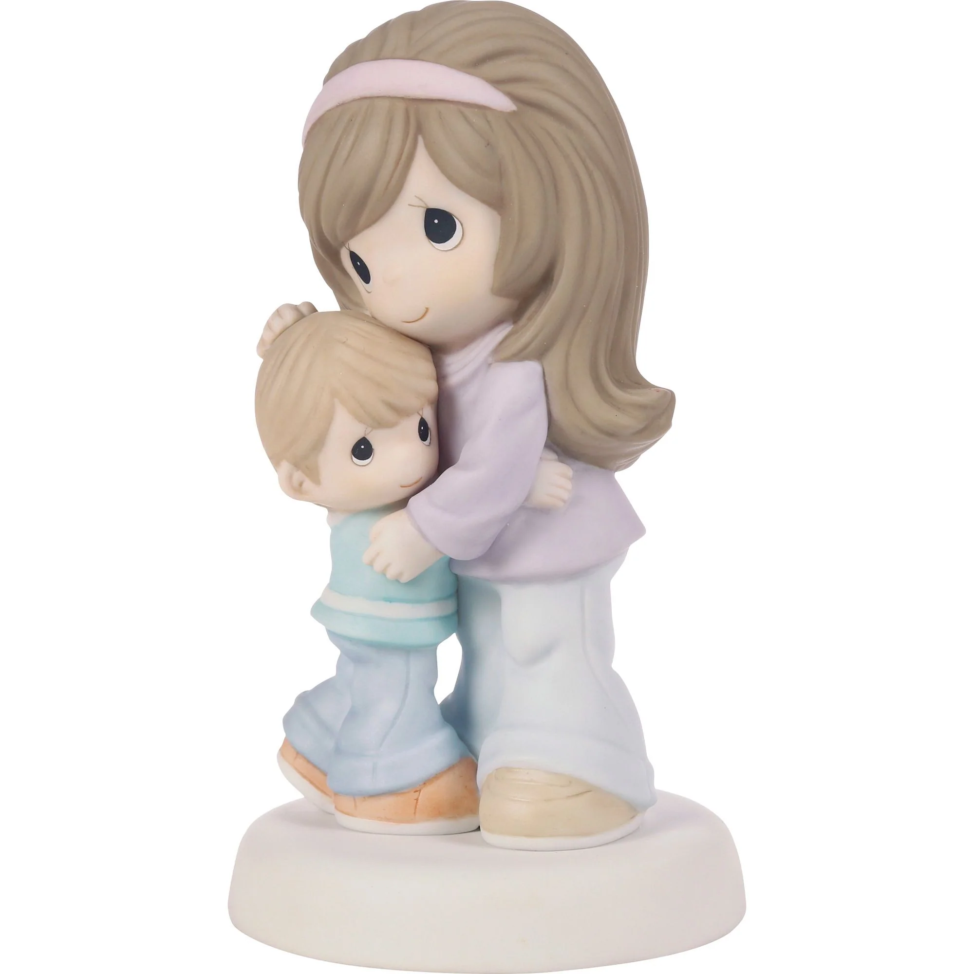 Mom & Son Close Pose Figurine by Precious Moments - Image 5