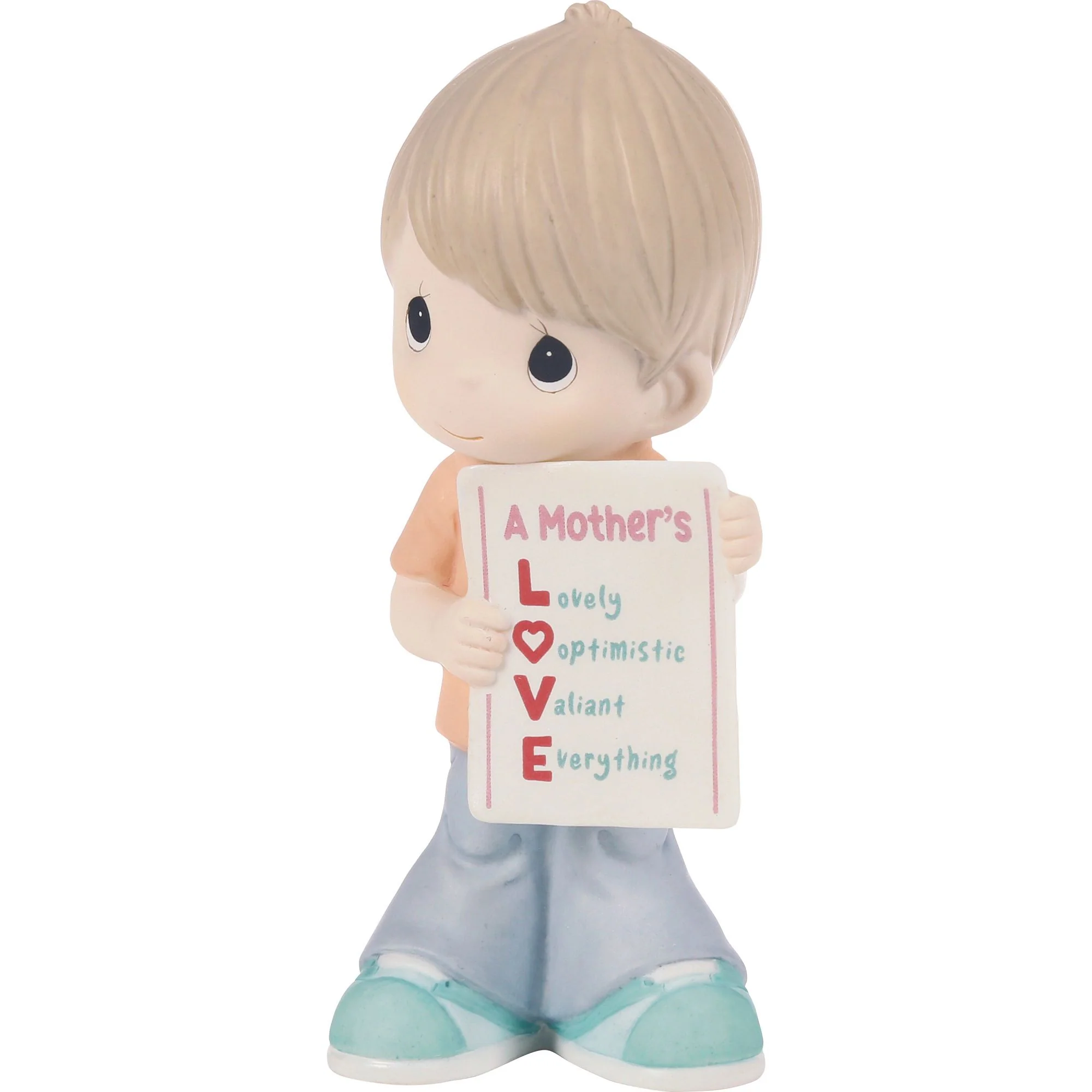 Mother's Day Boy Love Sign Figurine by Precious Moments - Image 3