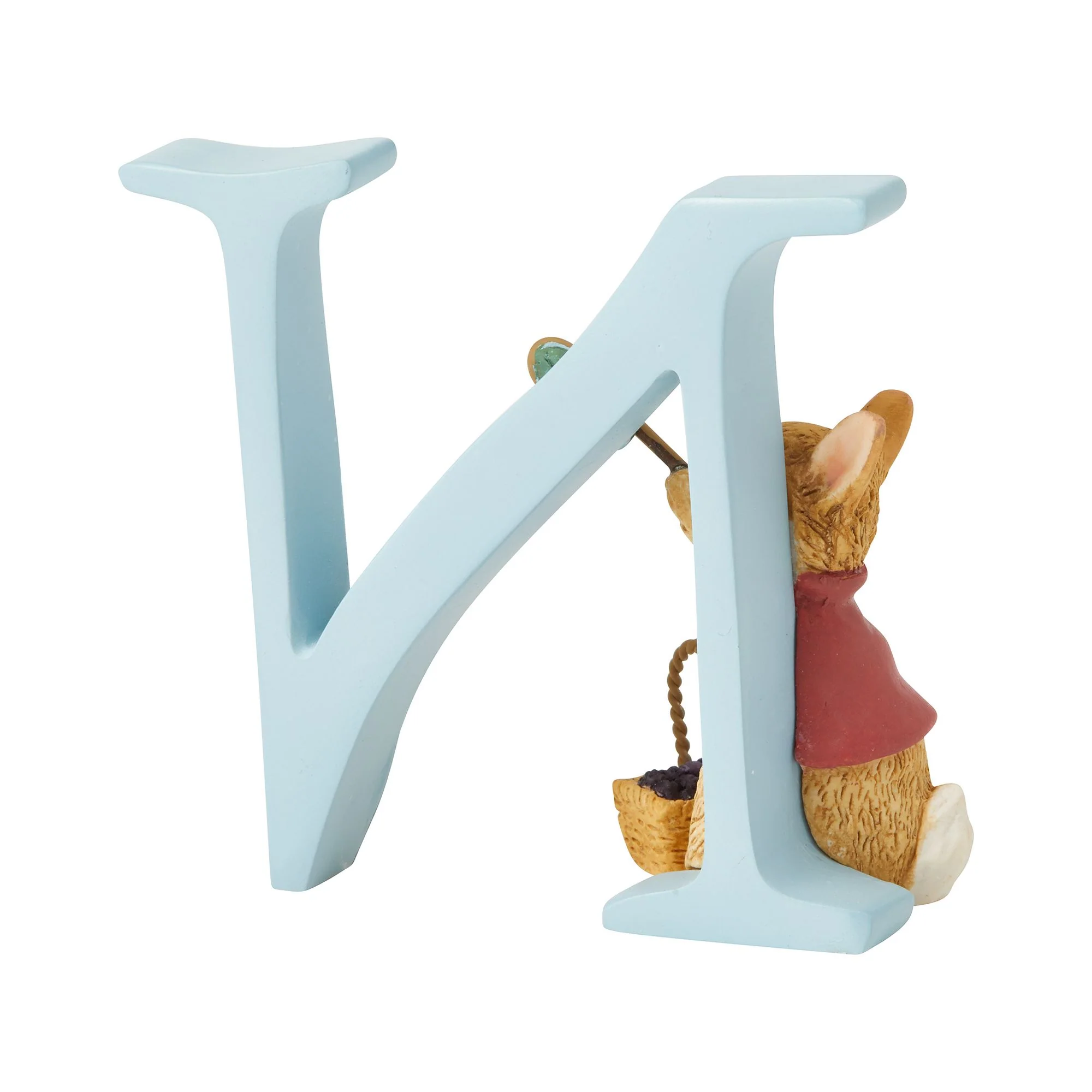 N - Cotton Tail Decorative Alphabet Letter - Image 2
