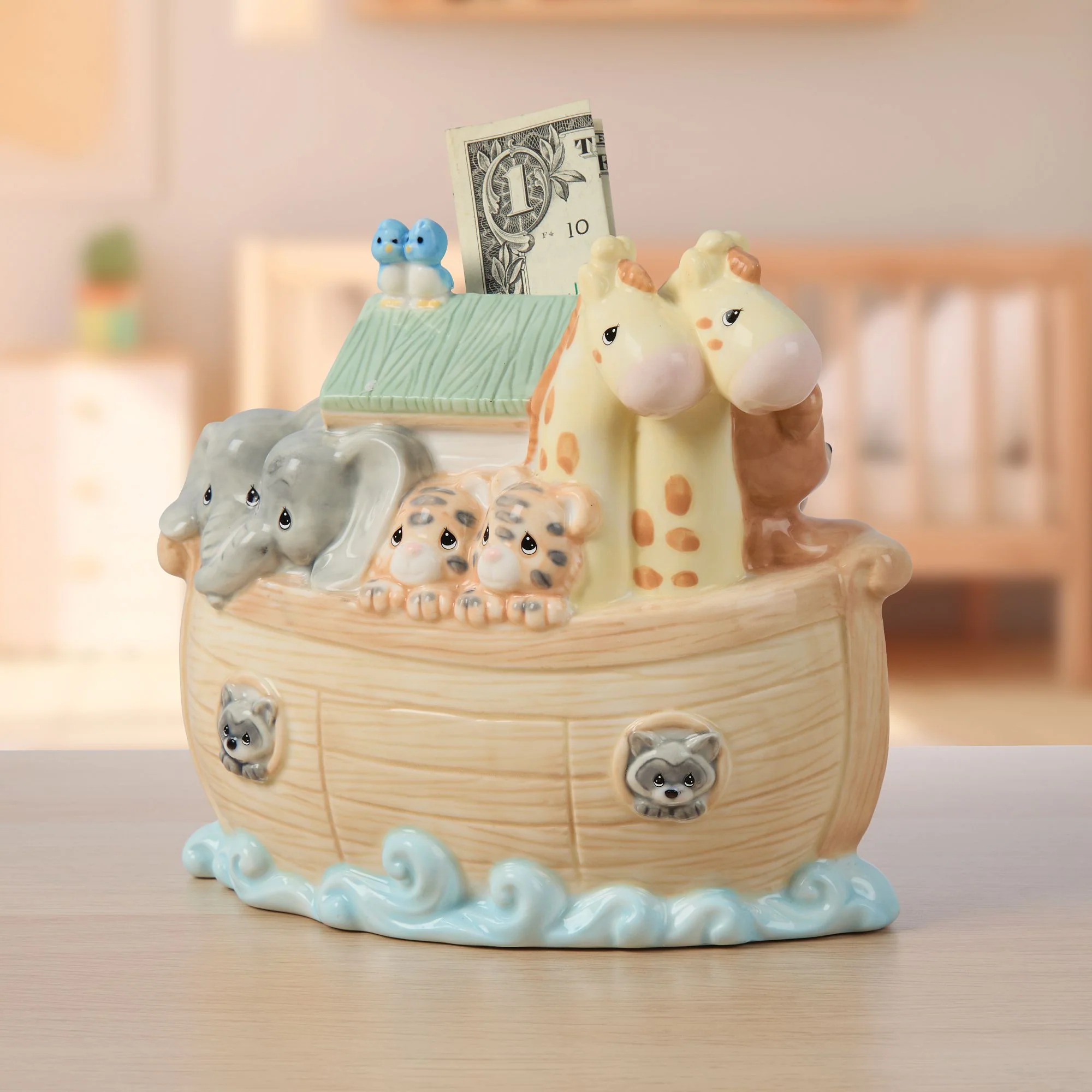 Noah's Ark Money Bank by Precious Moments - Image 2