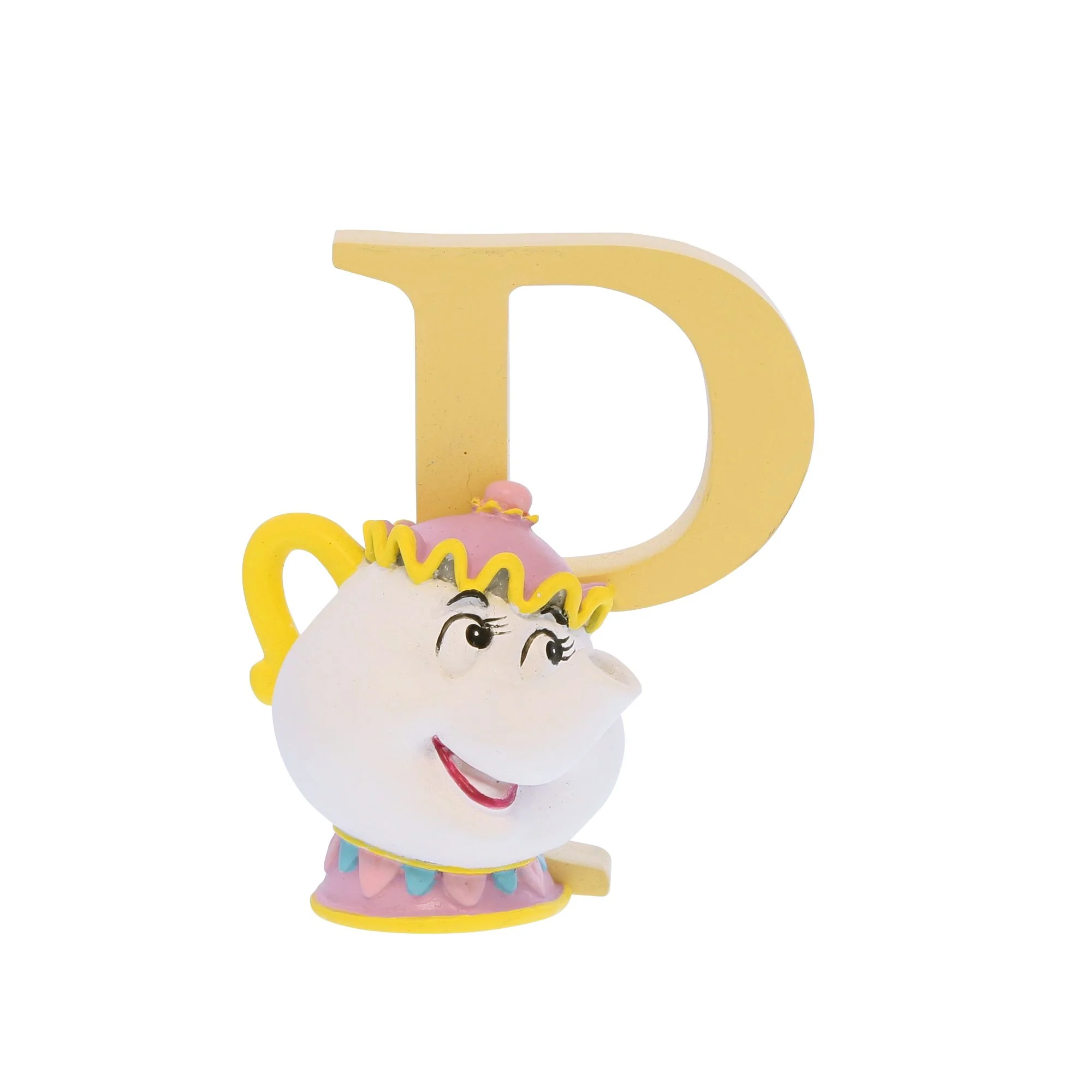 P - Mrs Potts Decorative Alphabet Letter by Disney Showcase