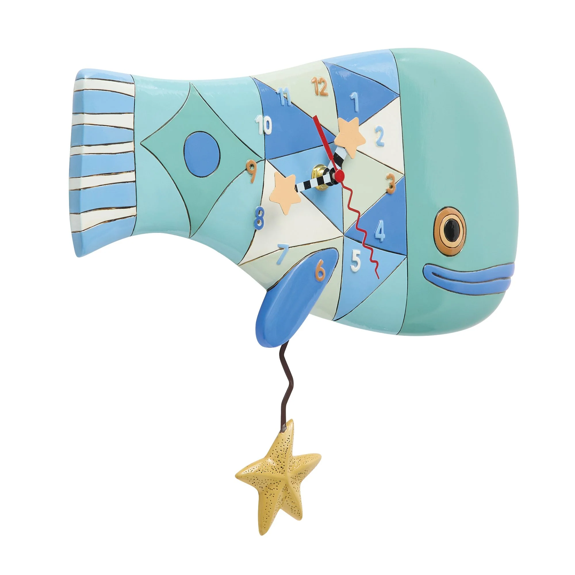Patch Whale Clock by Allen Designs - Image 3