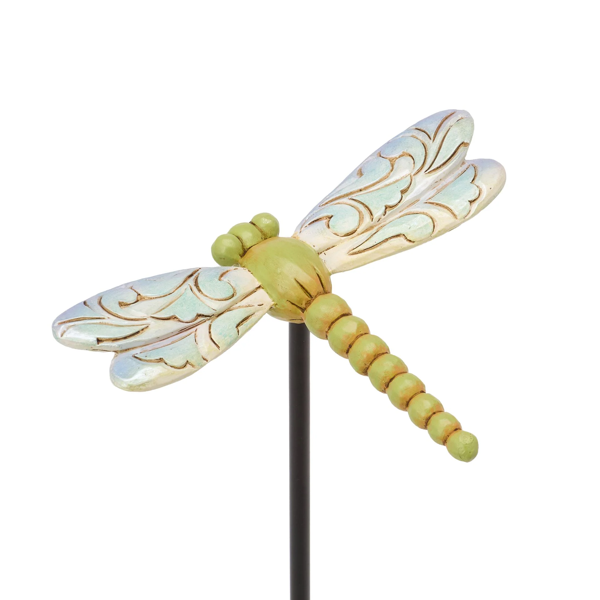 Plant Stake Dragonfly Figurine - Image 3