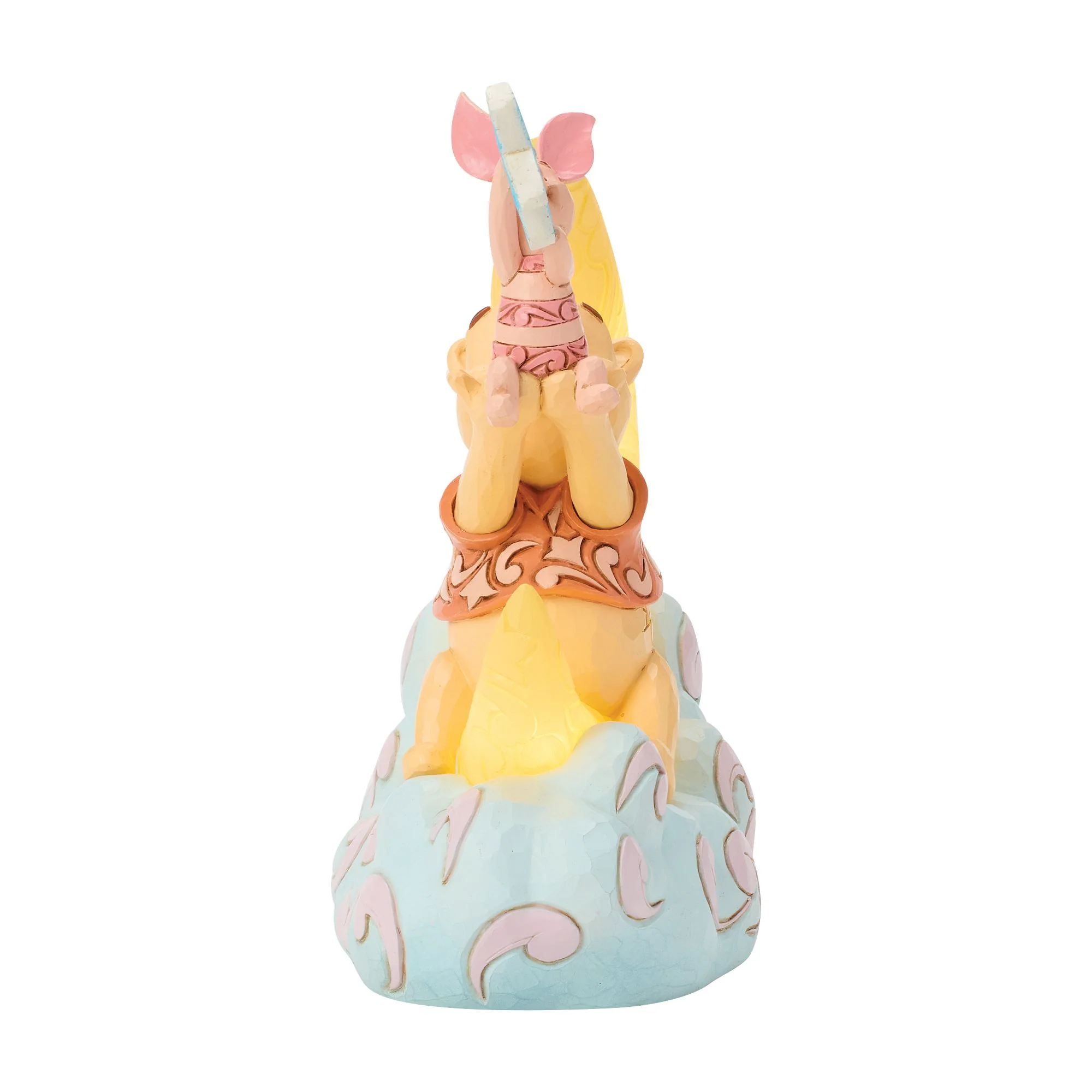 Pooh and Piglet LED Moon Figurine - Image 7