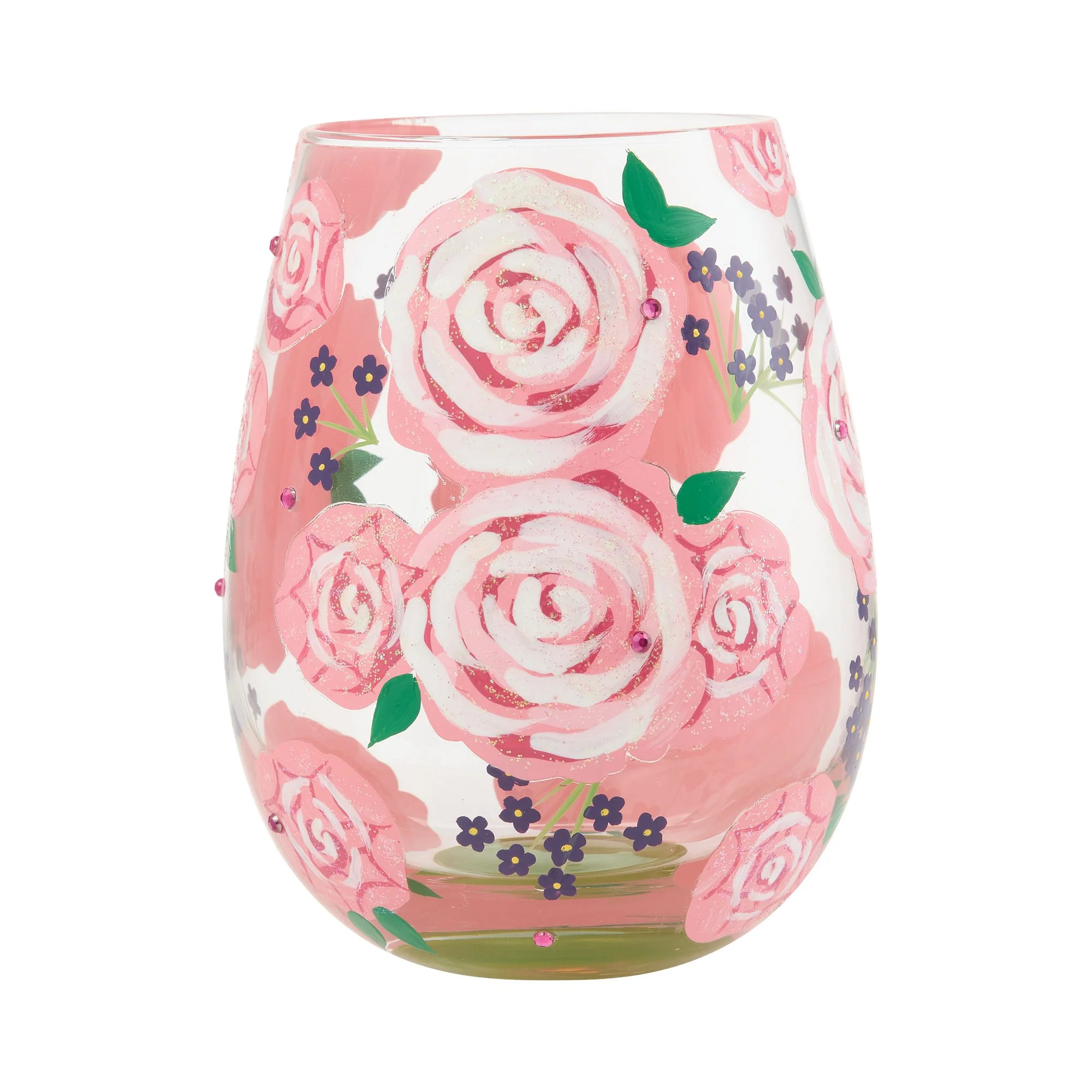 Pretty as a Peony Stemless Glass - Image 3