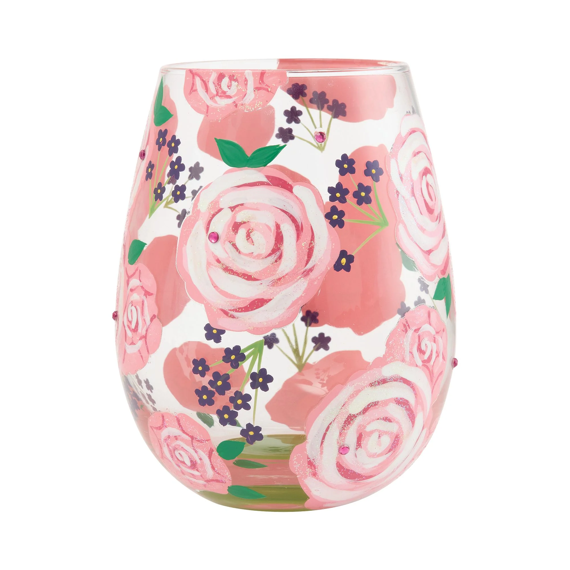 Pretty as a Peony Stemless Glass - Image 4