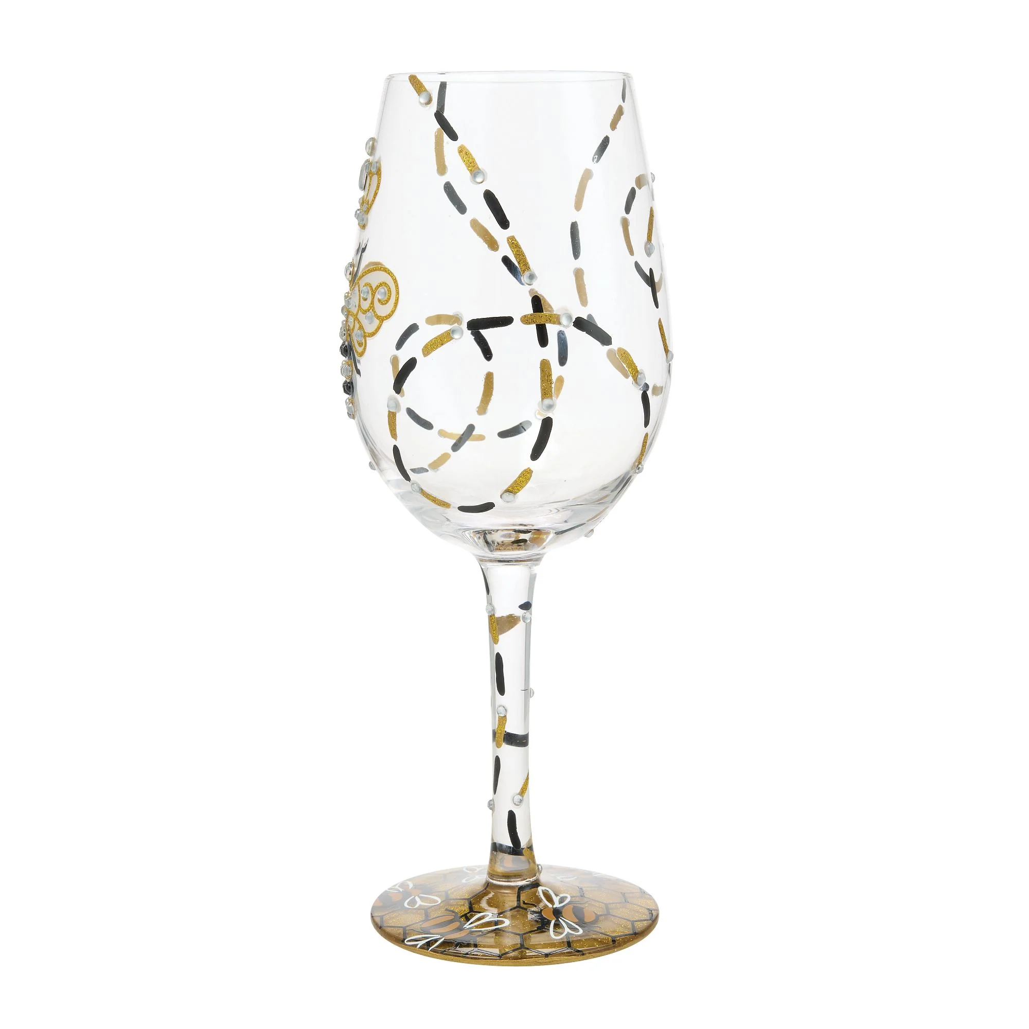 Queen Bee Wine Glass - Image 3