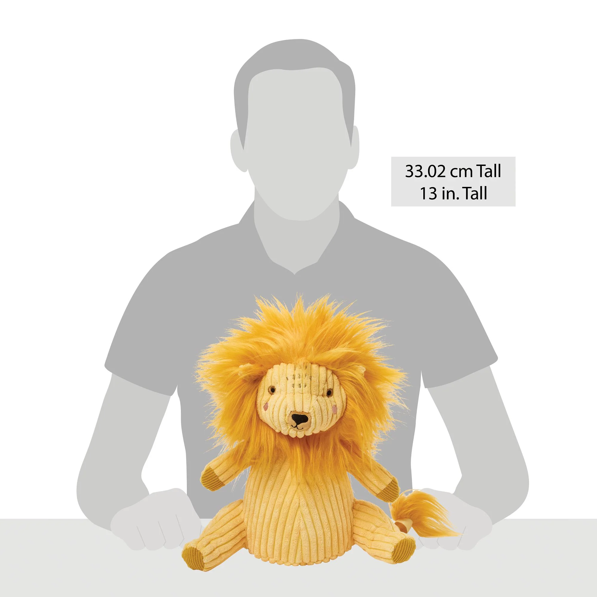Roary the Lion Large Plush by Allen Designs - Image 5