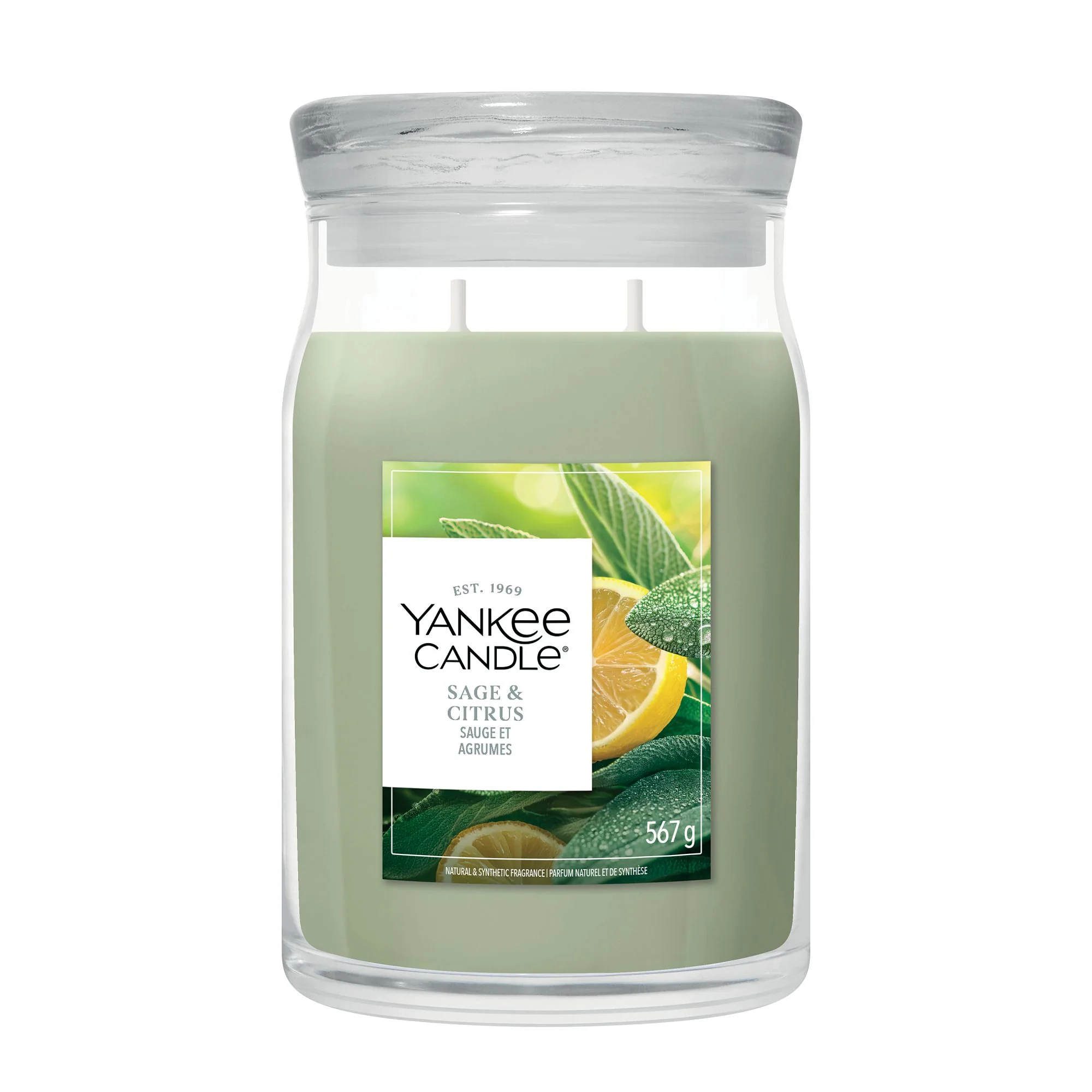 Sage & Citrus Signature Large Jar by Yankee Candle