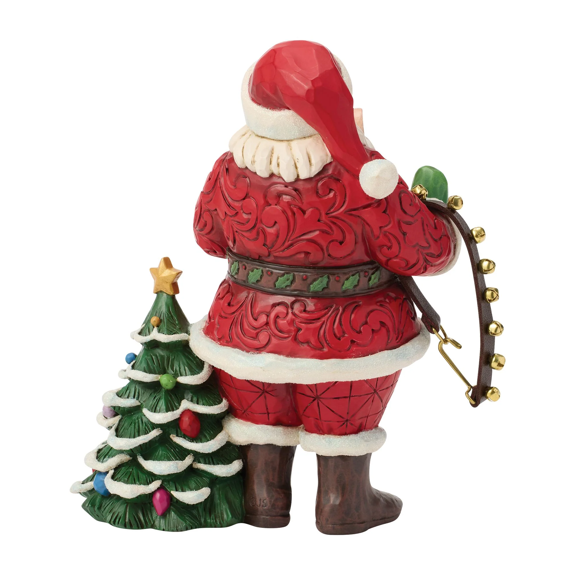 Santa Reading Wish List Figurine - Image 5
