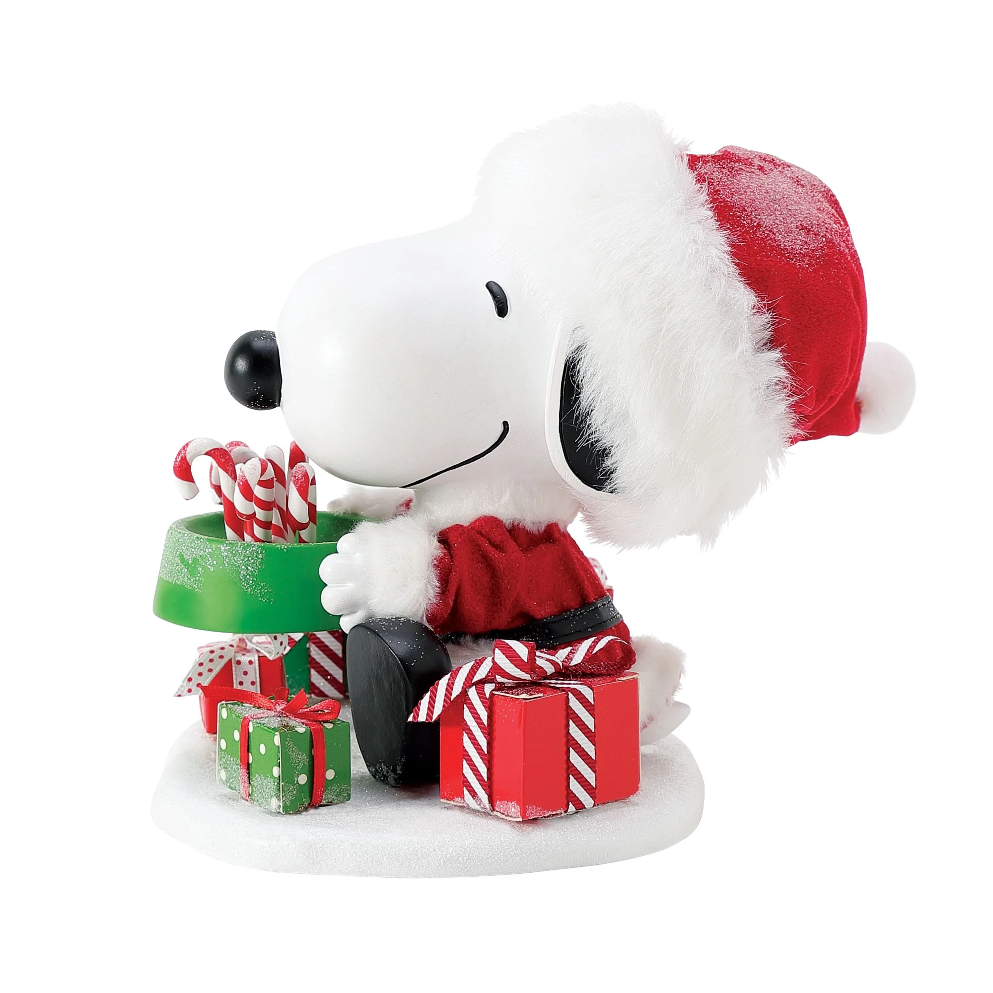 Snoopy's Bowl of Treats Peanuts Possible Dreams by D56 - Image 4