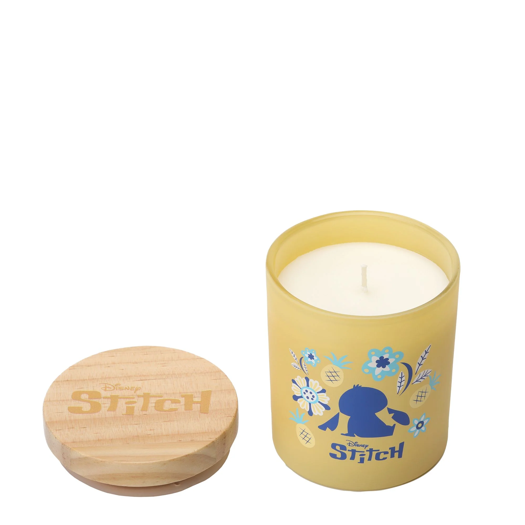 Stitch Pineapple & Coconut Glass Candle - Image 3