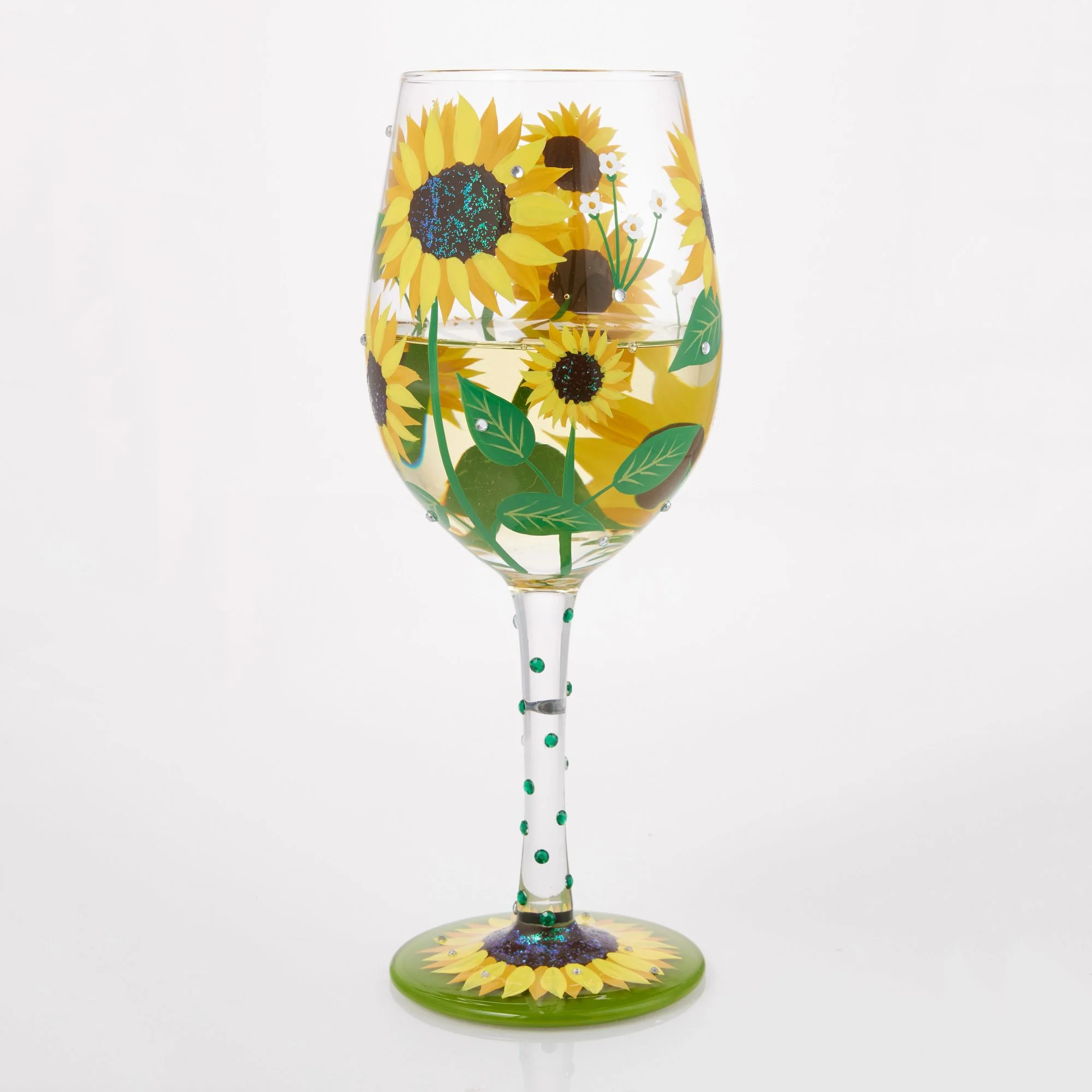 Sunflower Wine Glass - Image 2