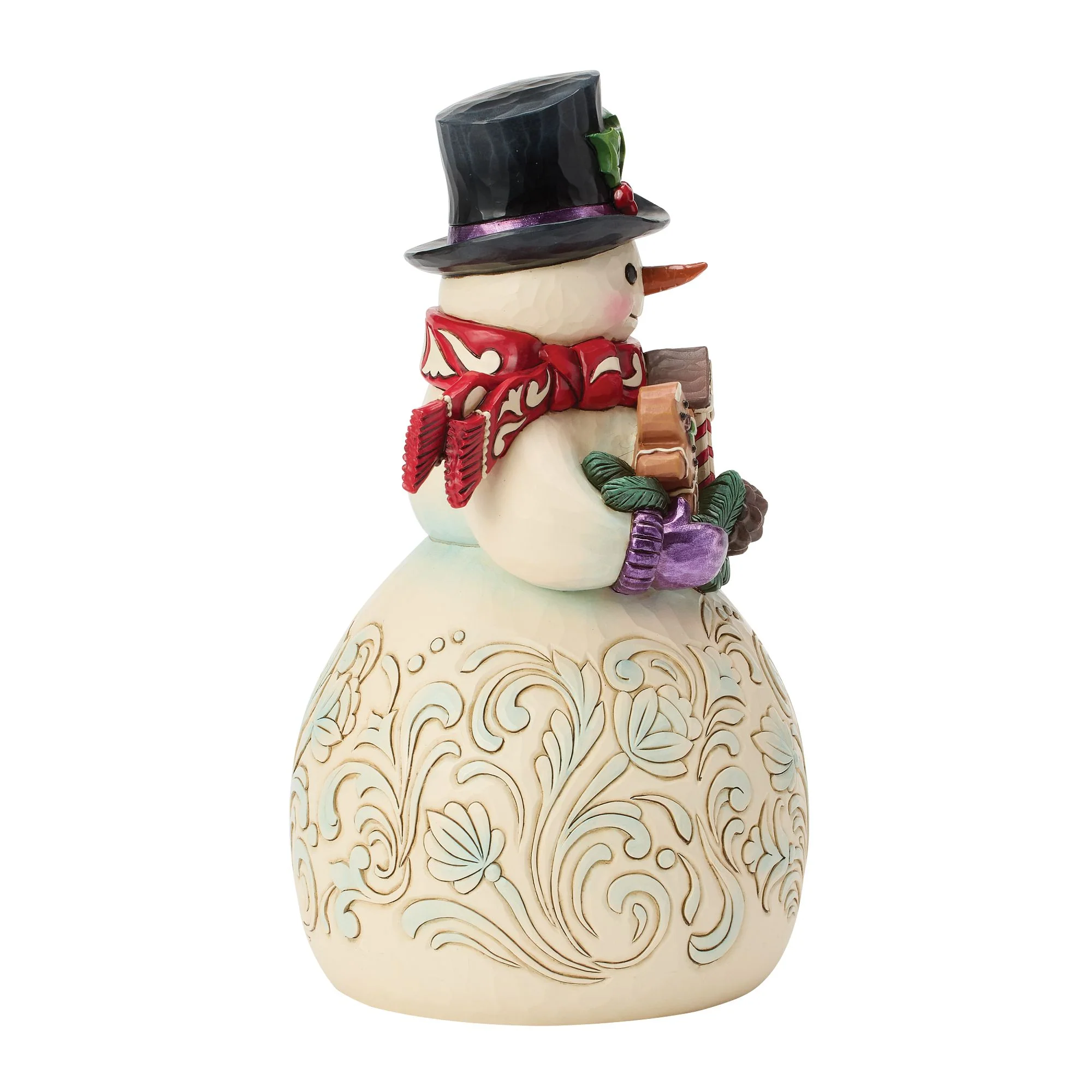 Snowman with Gingerbread Cookies Figurine - Sweet Bites - Image 4