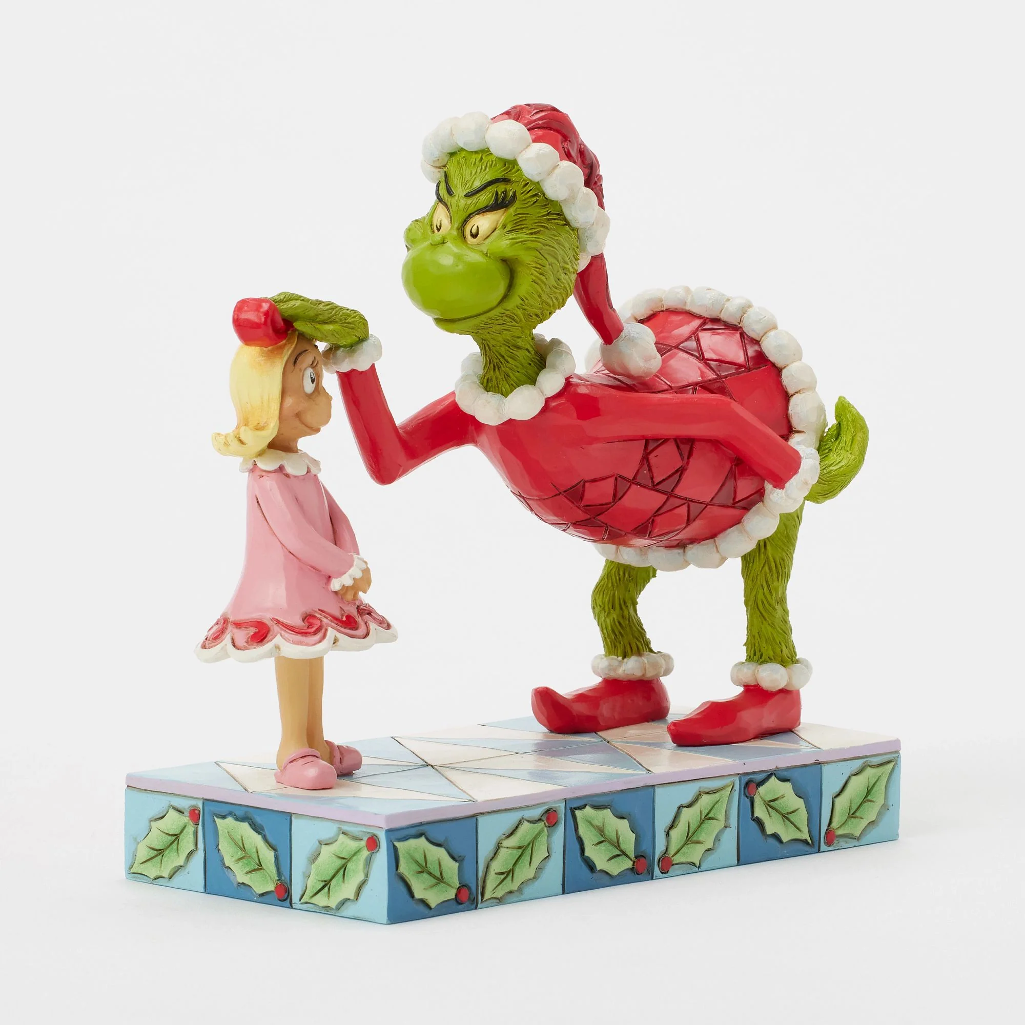 The Grinch Patting Cindy-Lou on the Head Figurine - Image 2